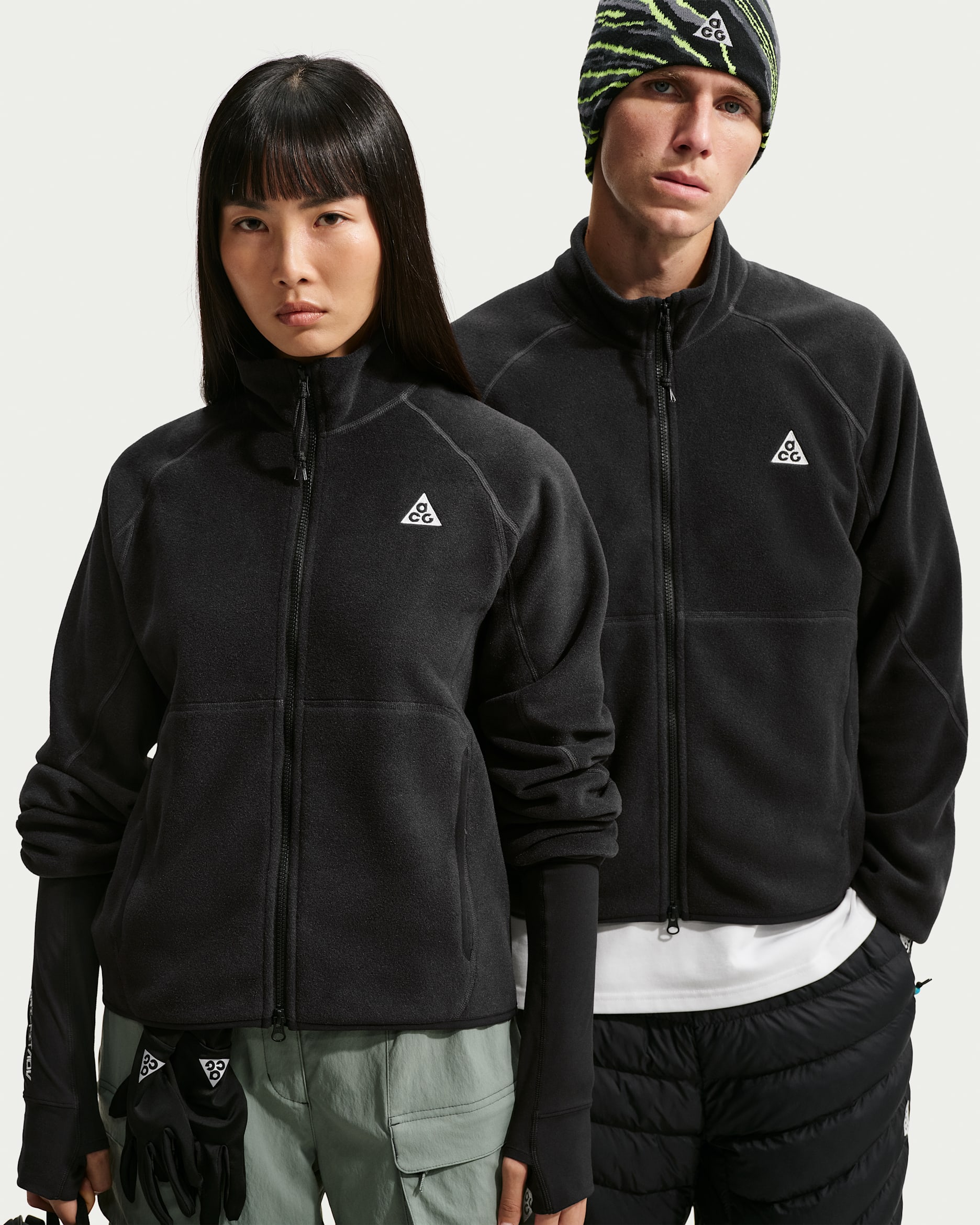 Nike ACG "Wolf Tree" Full-Zip Jacket - Black/Black/Black/Summit White