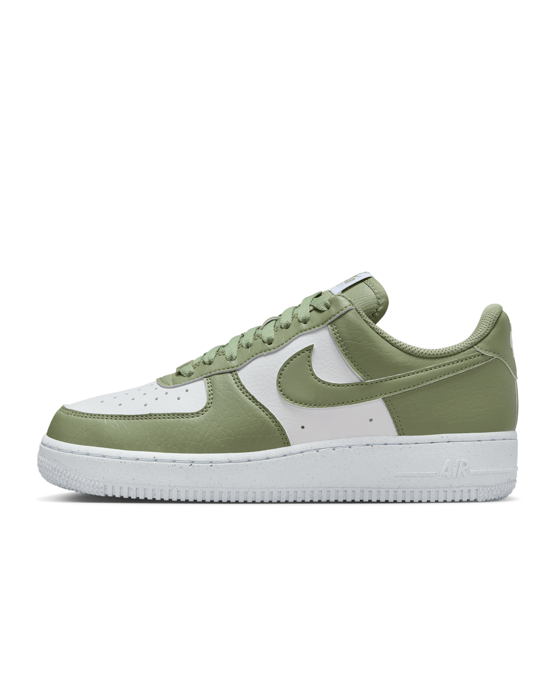 Nike Air Force 1 '07 Next Nature Women's Shoes - White/White/Oil Green