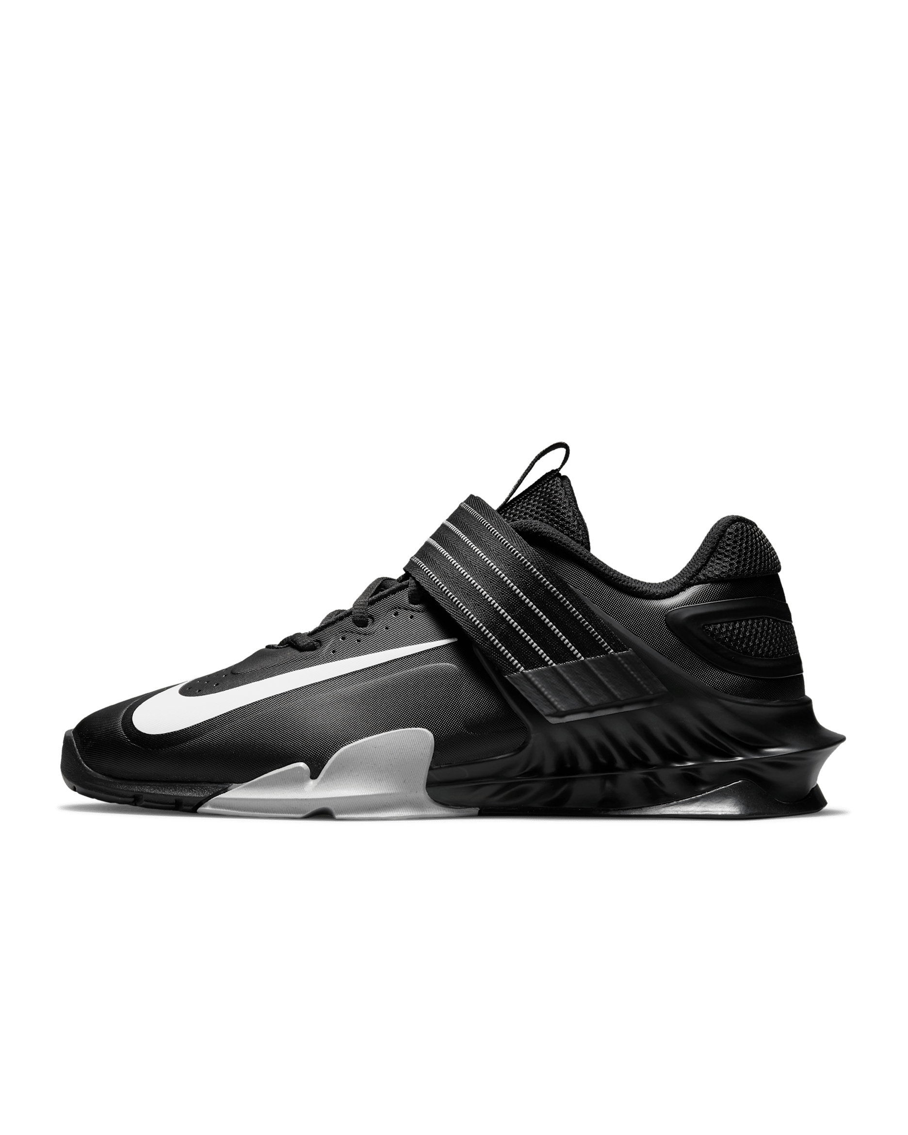 Nike Savaleos Weightlifting Shoes - Black/Grey Fog/Laser Orange/White
