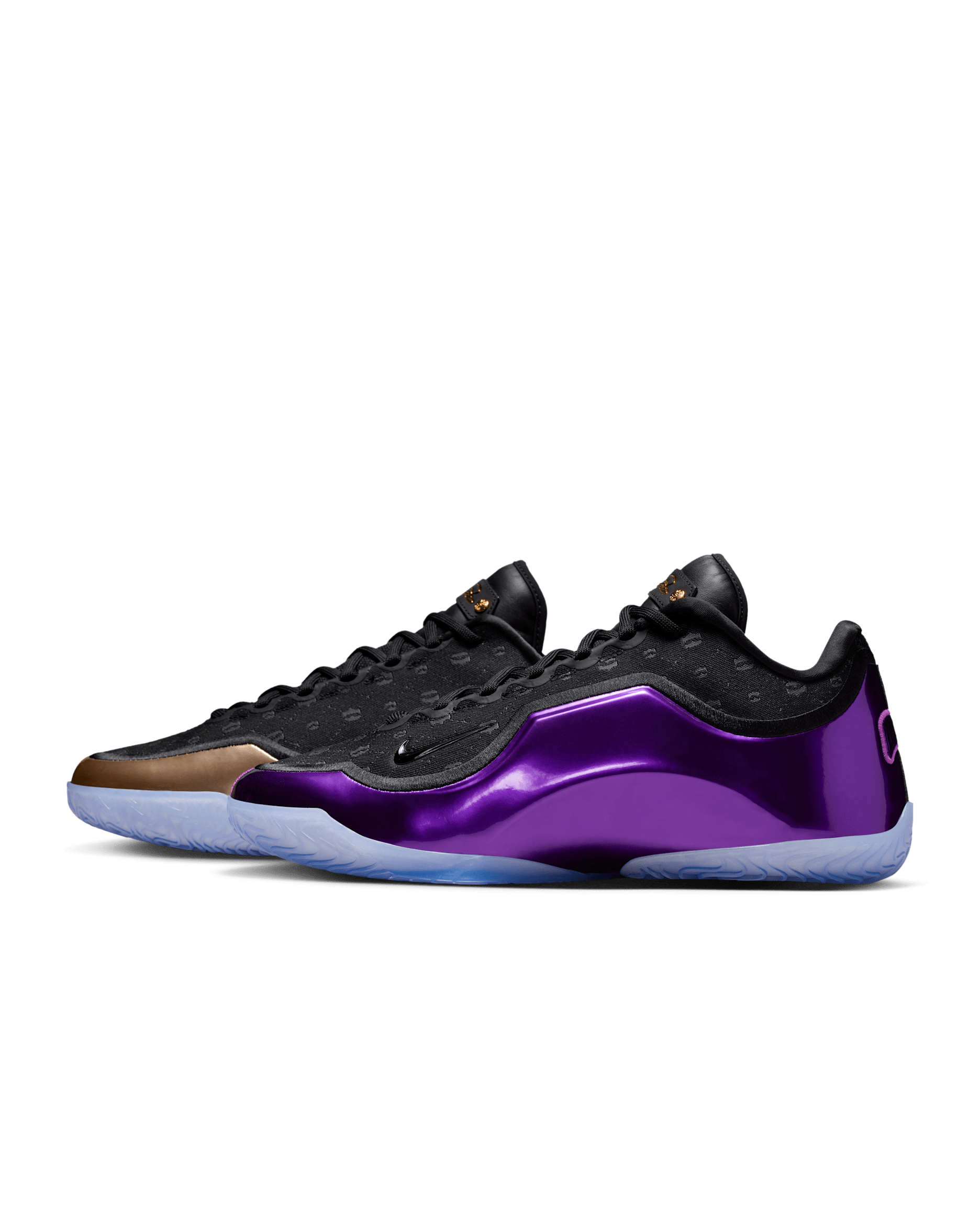 LeBron XXIII 'Chosen One' Basketball Shoes - Black/Metallic Gold/Vivid Purple/Black
