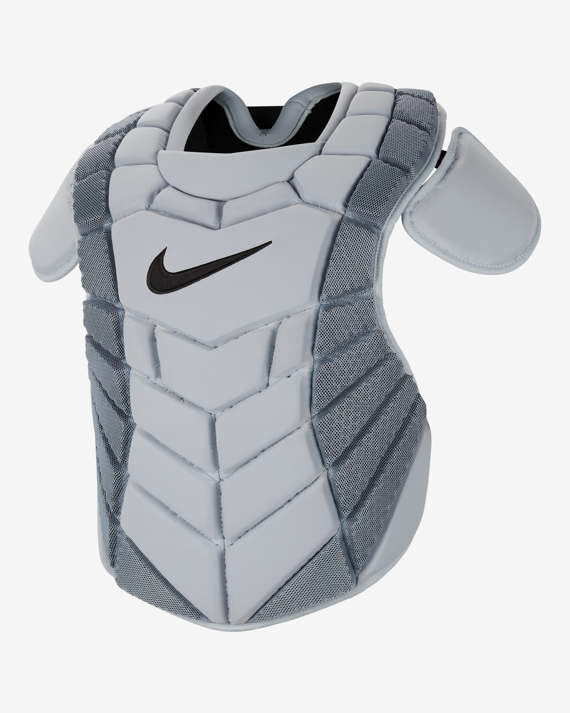 Nike Diamond Elite Baseball Chest Protector - Wolf Grey/Wolf Grey/Black