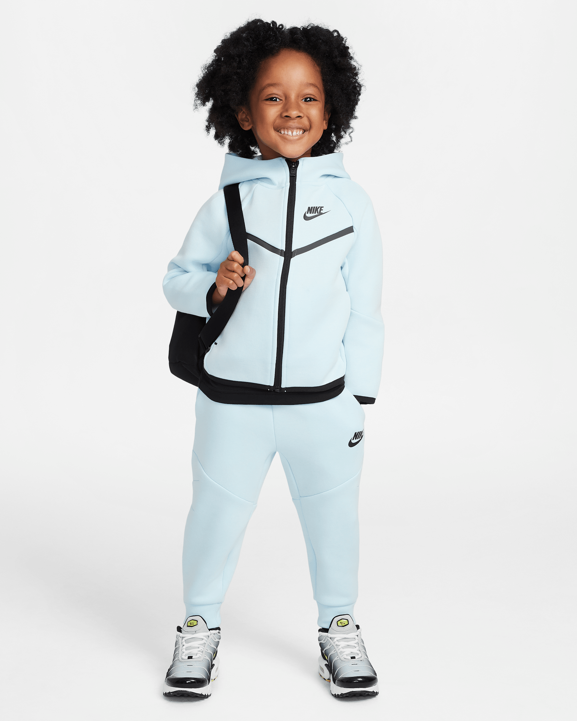 Nike Sportswear Toddler Tech Fleece 2-Piece Full-Zip Set - Glacier Blue