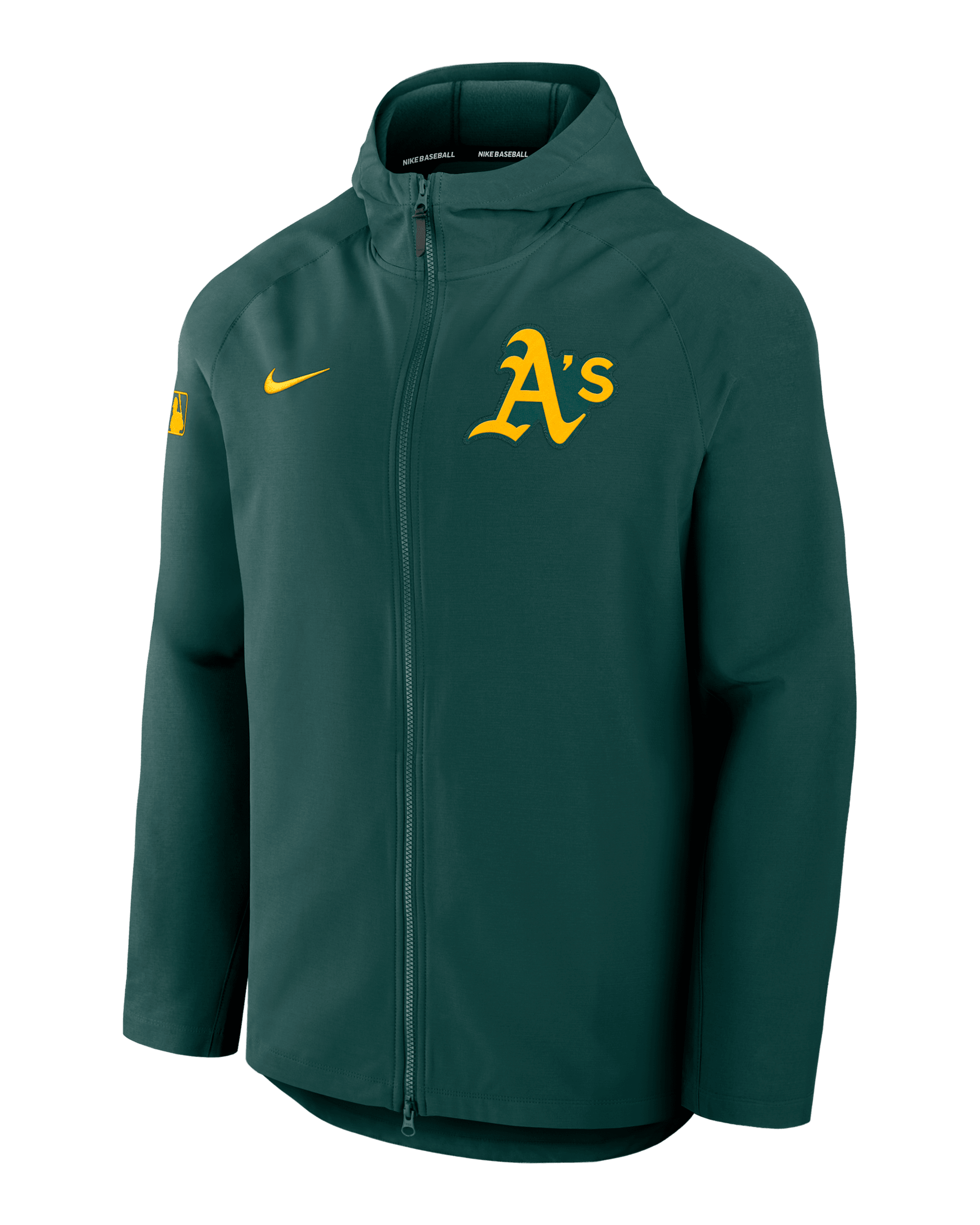 Athletics Authentic Collection Men's Nike Therma MLB Full-Zip