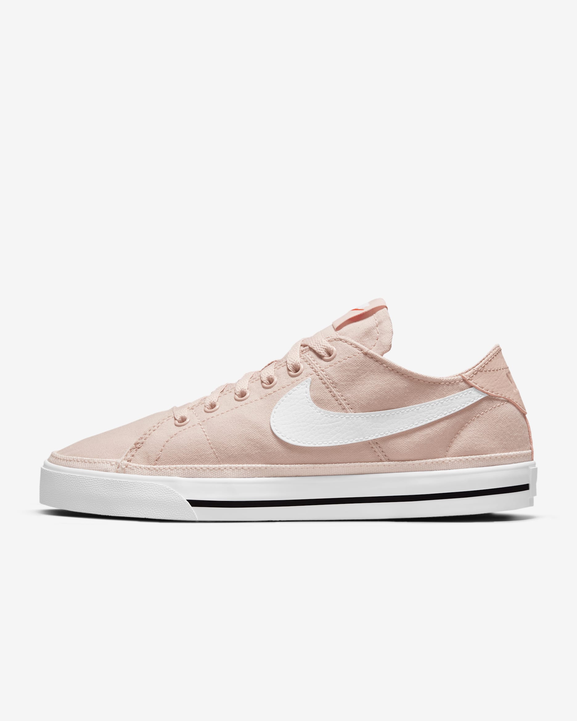 NikeCourt Legacy Canvas Women's Shoes - Pink Oxford/Light Soft Pink/Black/White
