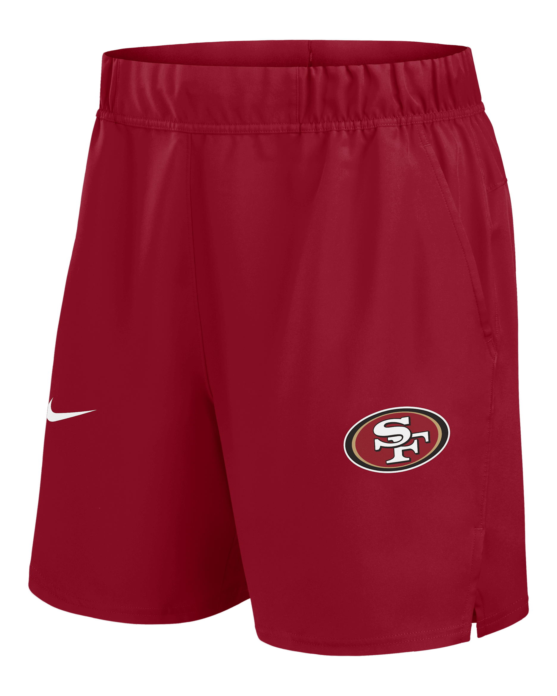 San Francisco 49ers Blitz Victory Mens Nike Dri-FIT NFL Shorts - Scarlet