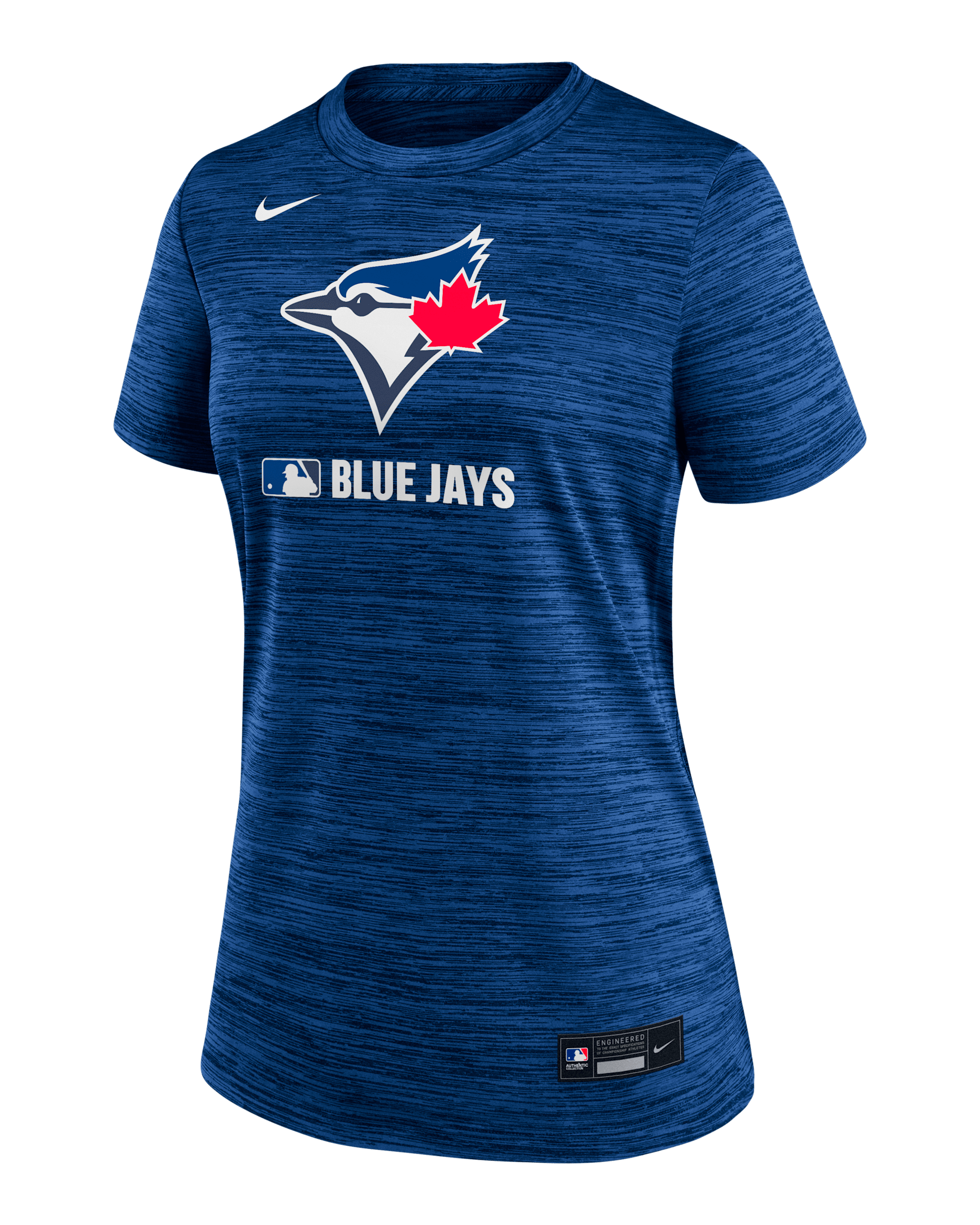 Toronto Blue Jays Authentic Collection Velocity Women's Nike Dri-FIT MLB T-Shirt - Navy