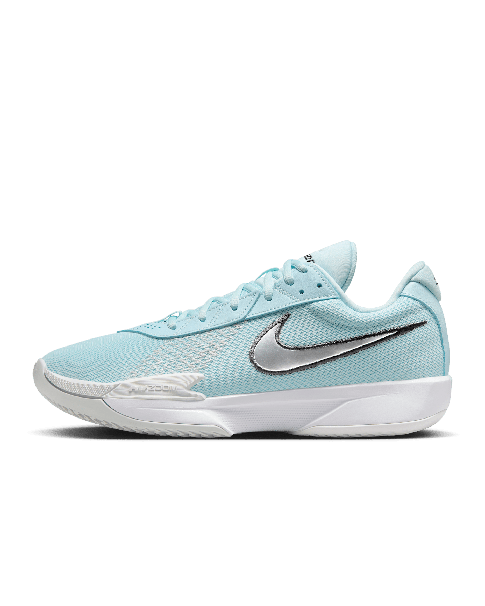 Tenis de básquetbol Nike G.T. Cut Academy - Azul glacial/Blanco/Polvo fotón/Plata metalizado