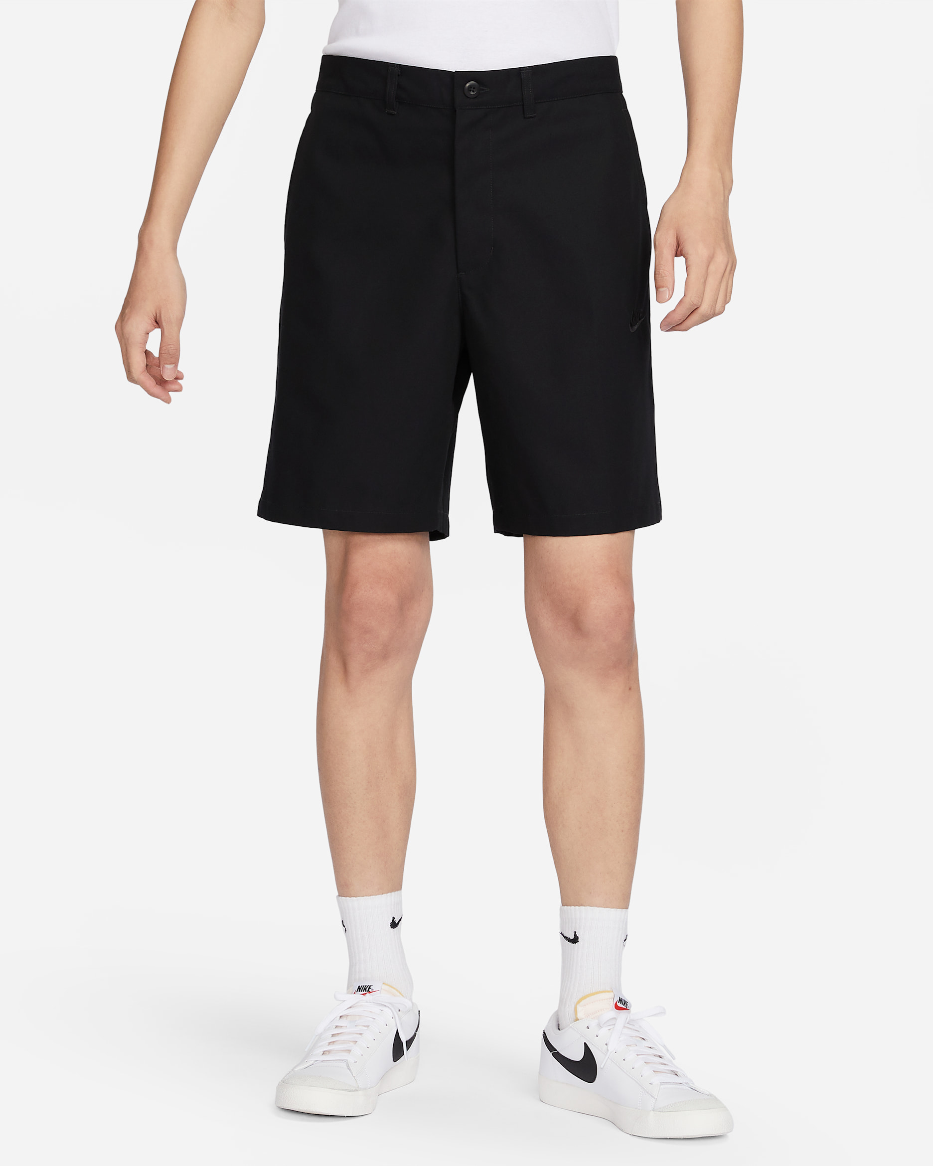 Nike Club Men's Chino Shorts - Black/Black