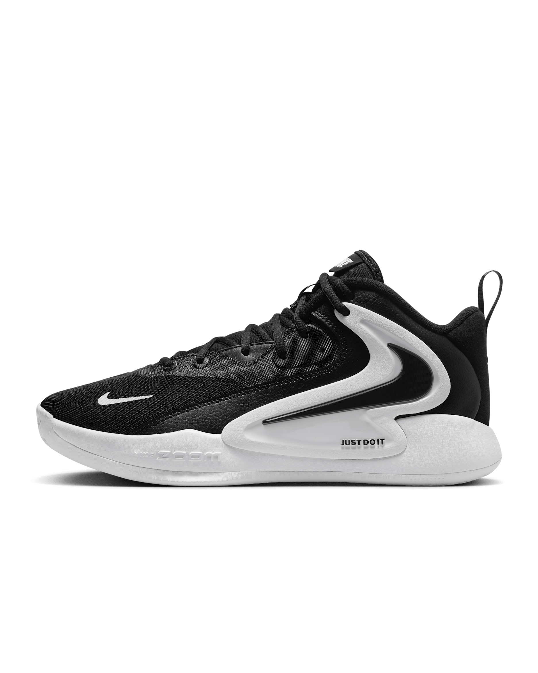 Nike HyperSet 2 Indoor Court Shoes - Black/White/Black