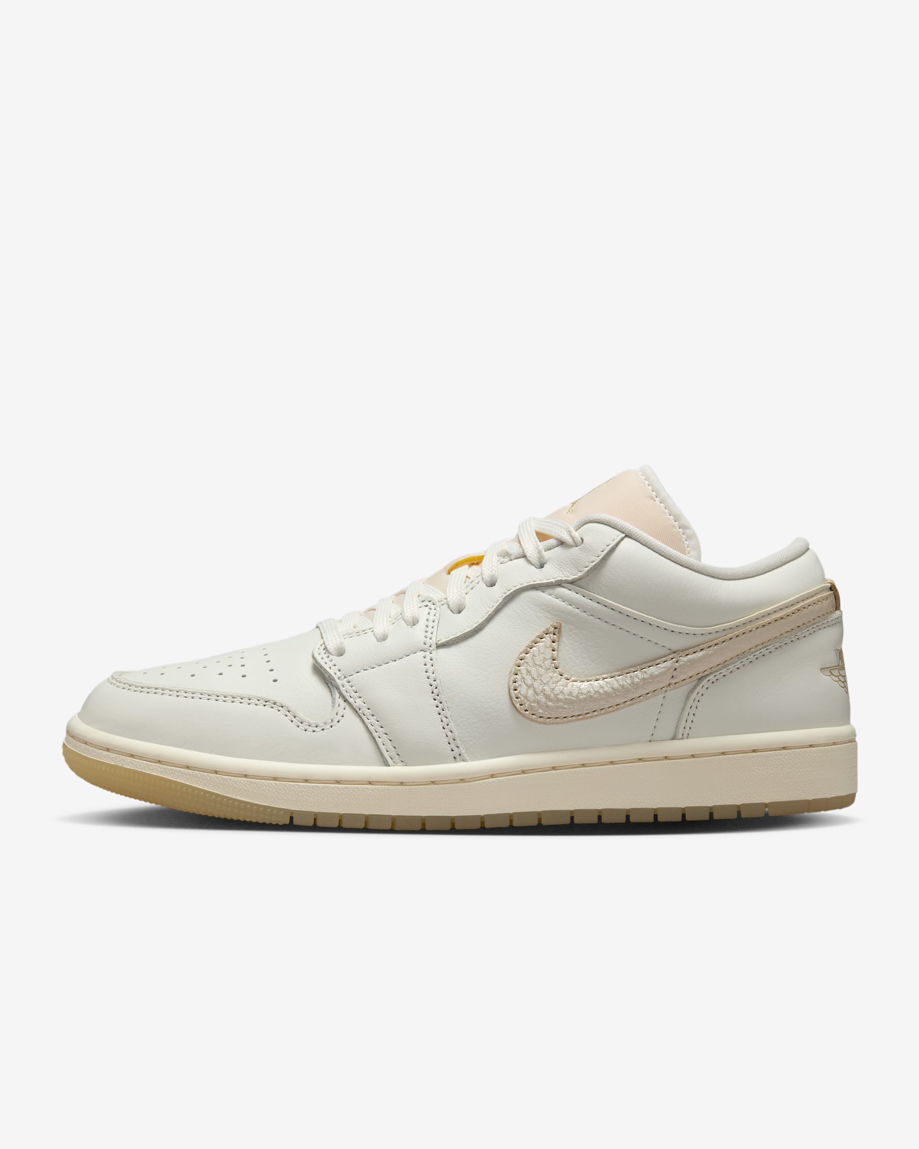 Air Jordan 1 Low SE Kadın Ayakkabısı - Sail/Pale Ivory/Team Gold