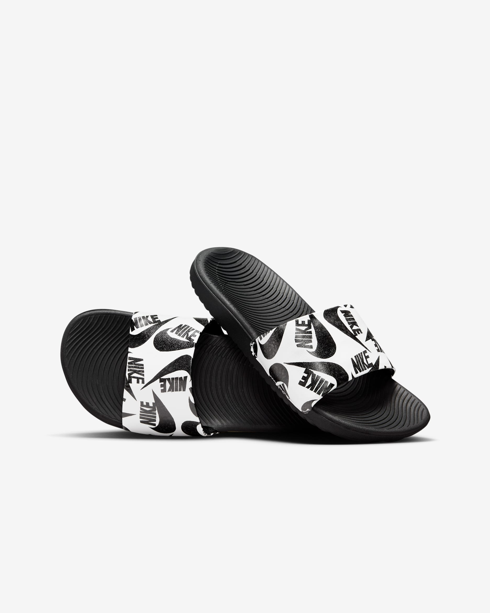 Nike Kawa SE JDI Younger and Older Kids' Slide - White/Black