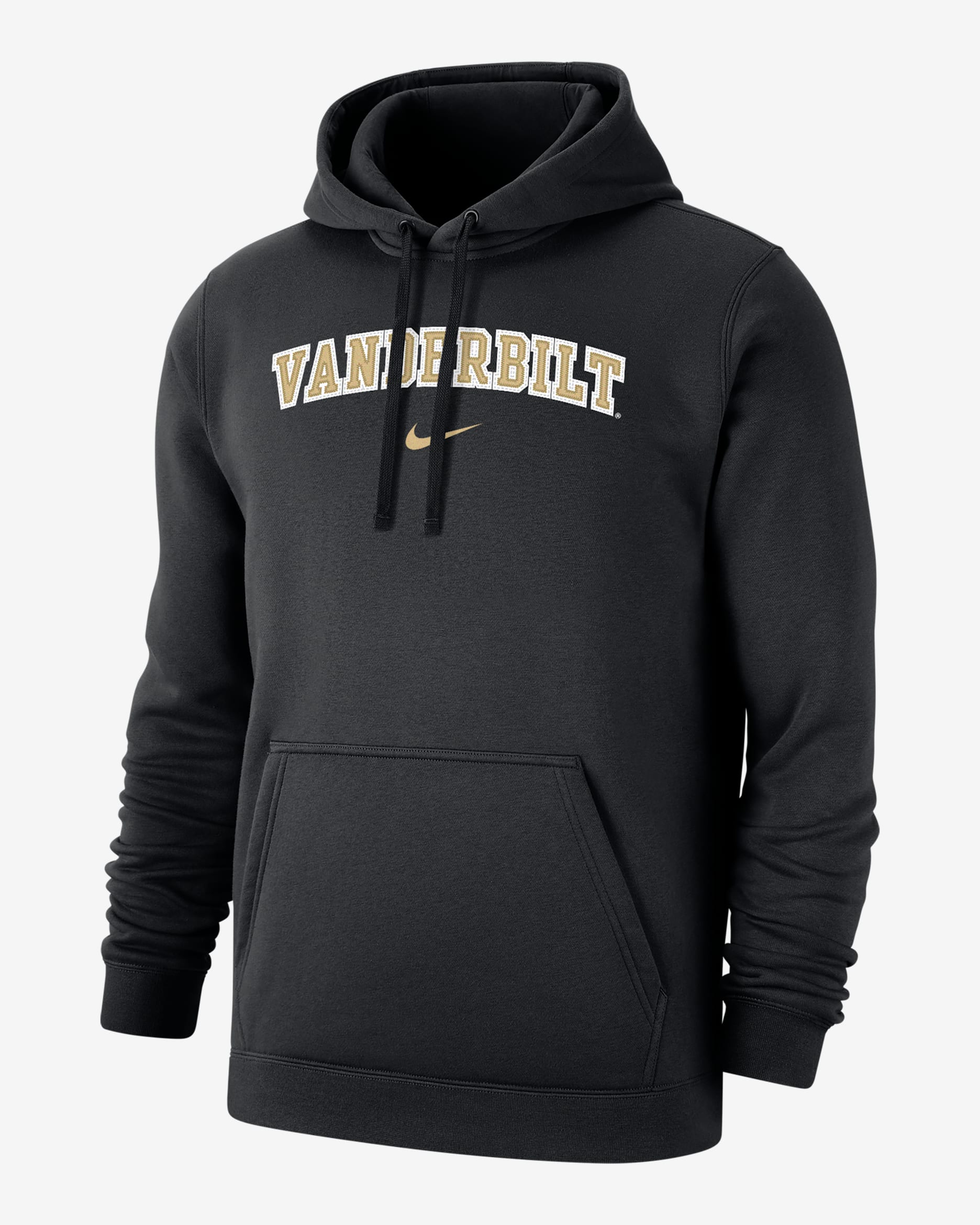 Vanderbilt Club Fleece Men's Nike College Arch 365 Hoodie - Black