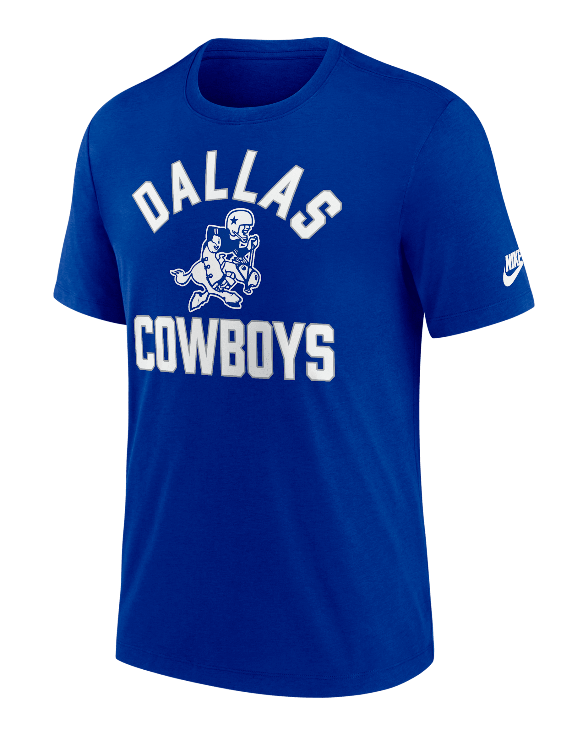 Playera Nike de la NFL para hombre de los Dallas Cowboys Favorable Timeline - Royal