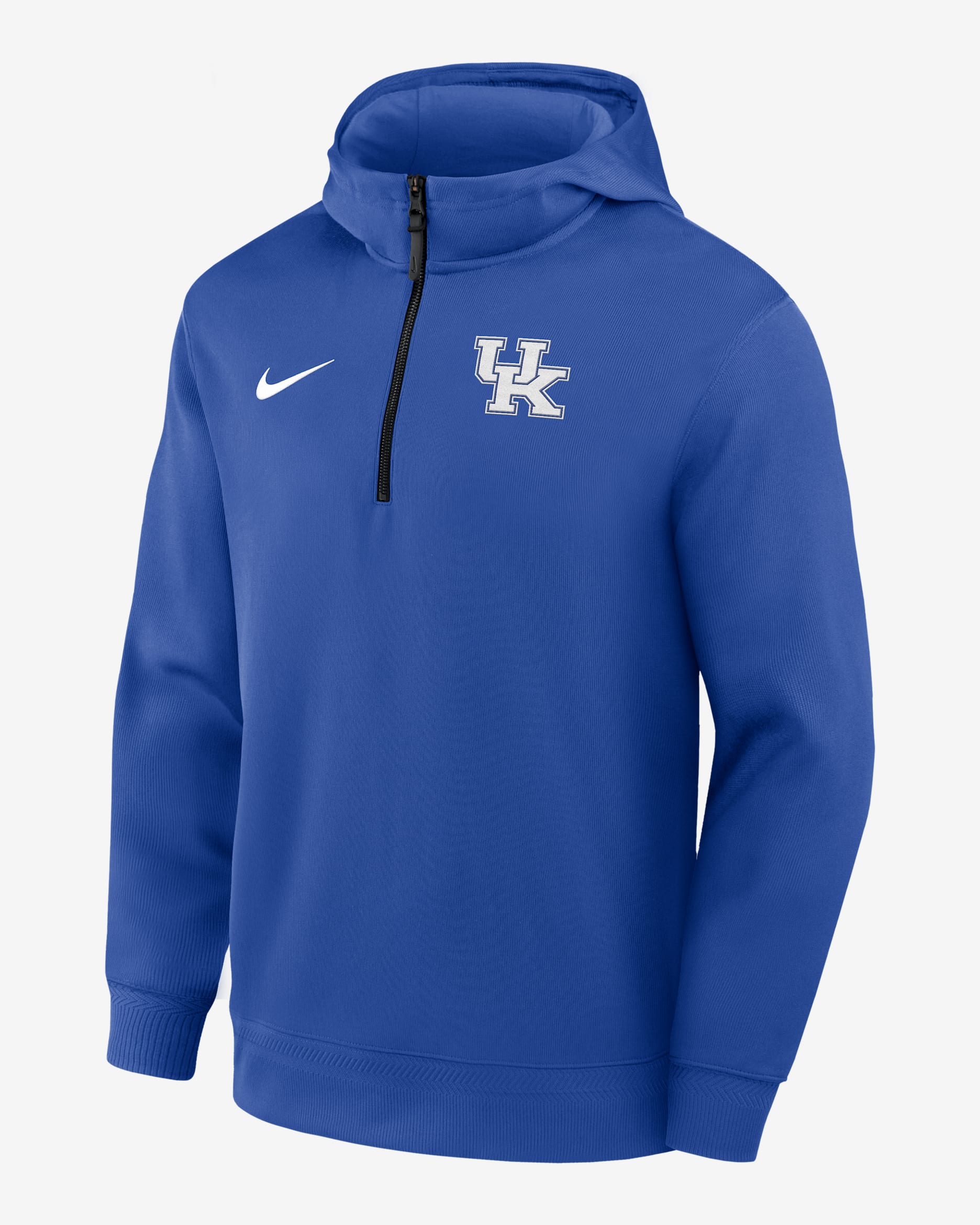 Kentucky Coaches Premium Men’s Nike Dri-FIT College 1/4-Zip Hoodie - Royal