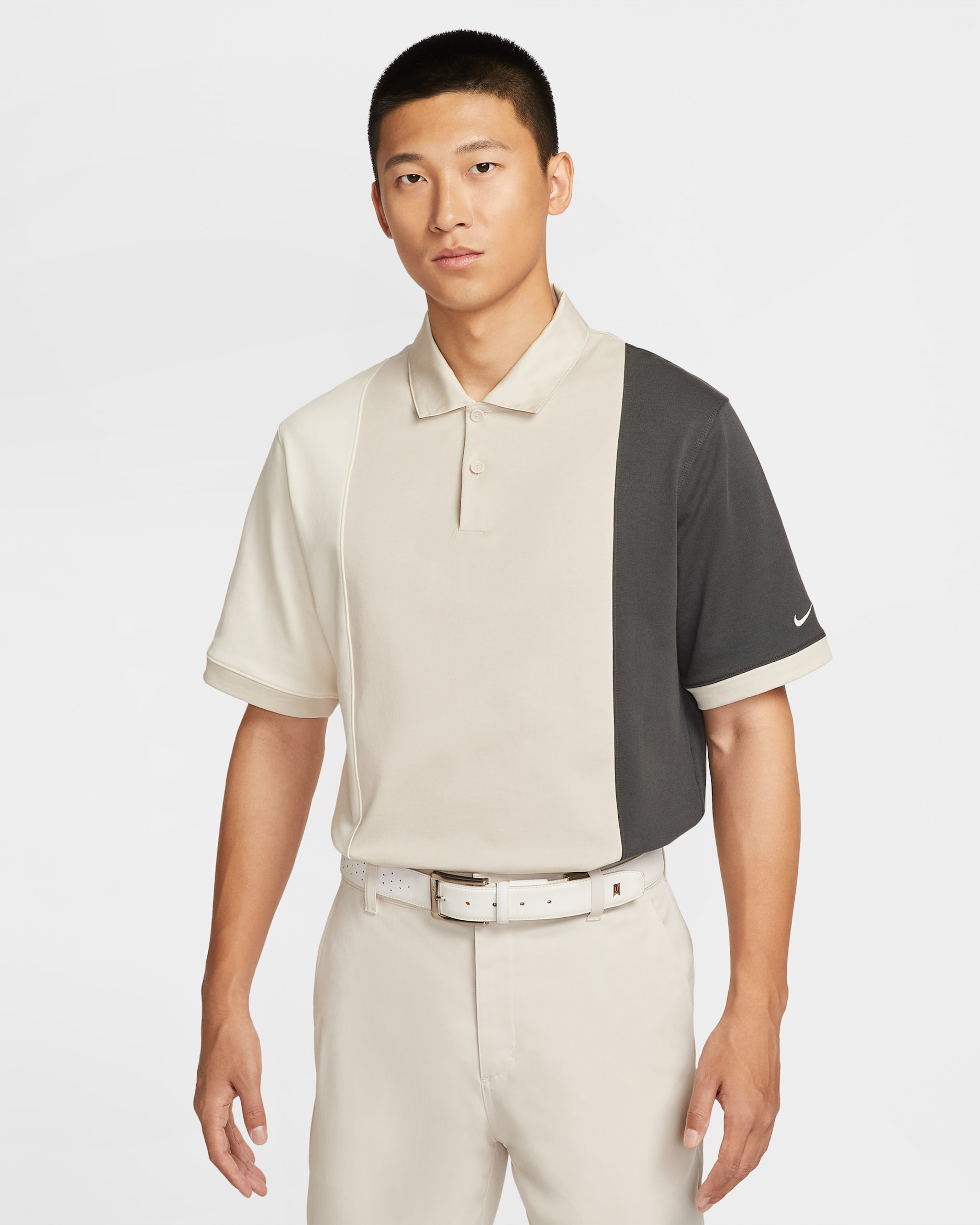 Nike Victory+ Men's Golf Polo - Light Orewood Brown/Pale Ivory/Anthracite/Light Orewood Brown