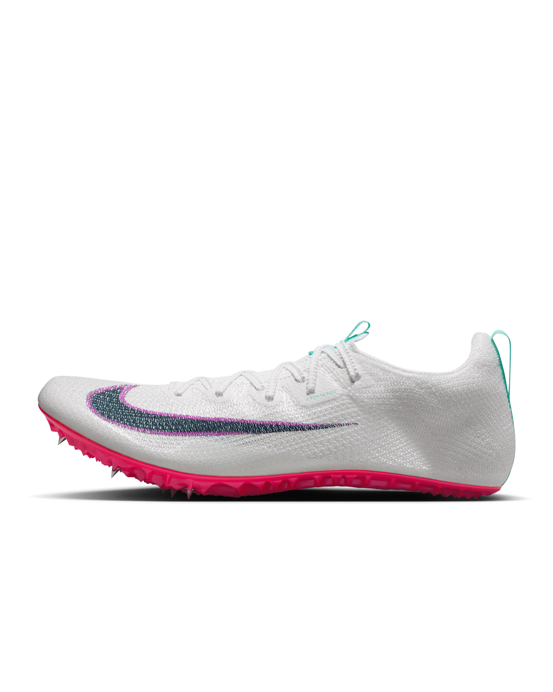 Spikes para sprints Nike Zoom Superfly Elite 2 - Blanco/Carmesí brillante/Hipervioleta/Obsidiana