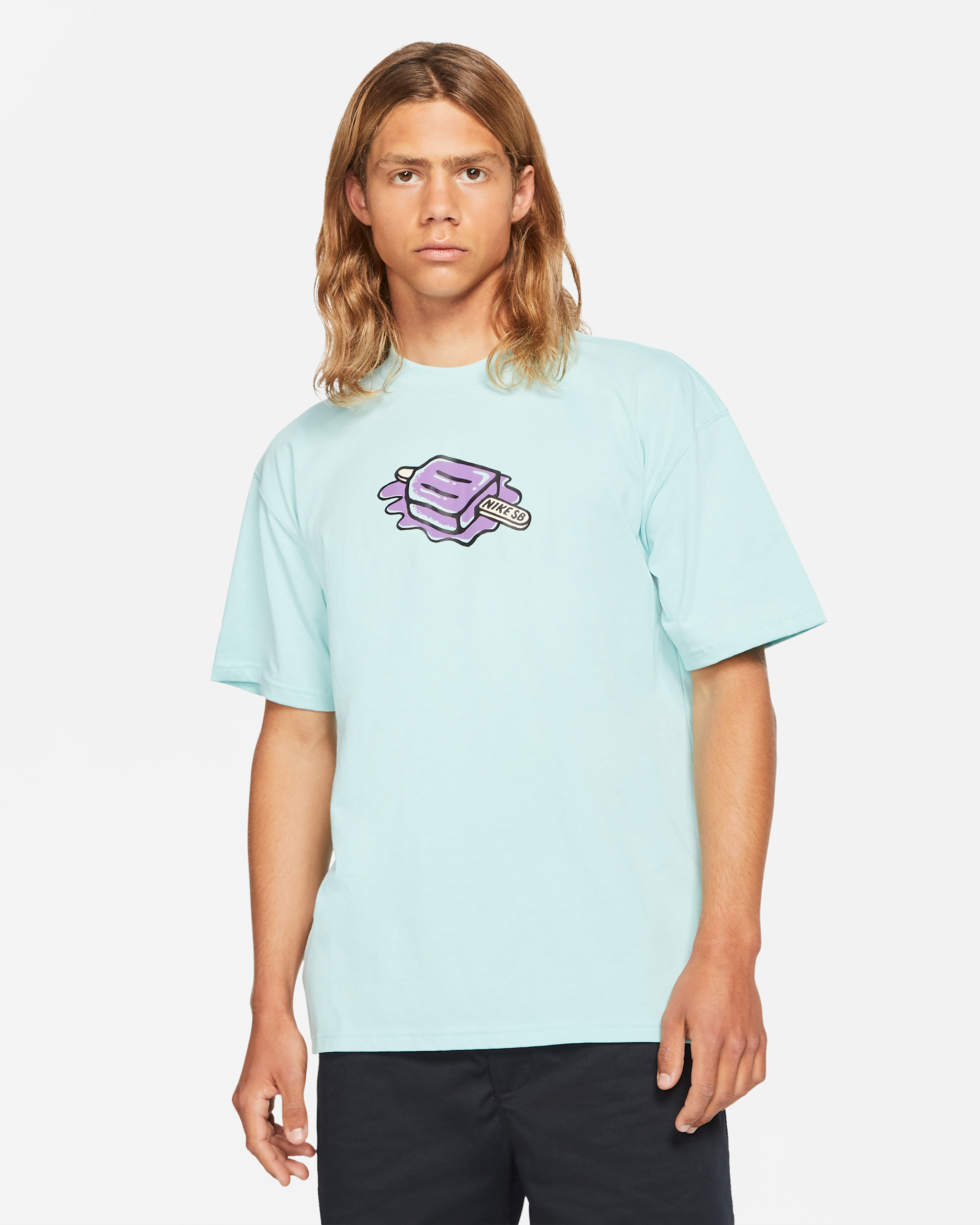 Nike SB Skate T-Shirt - Light Dew