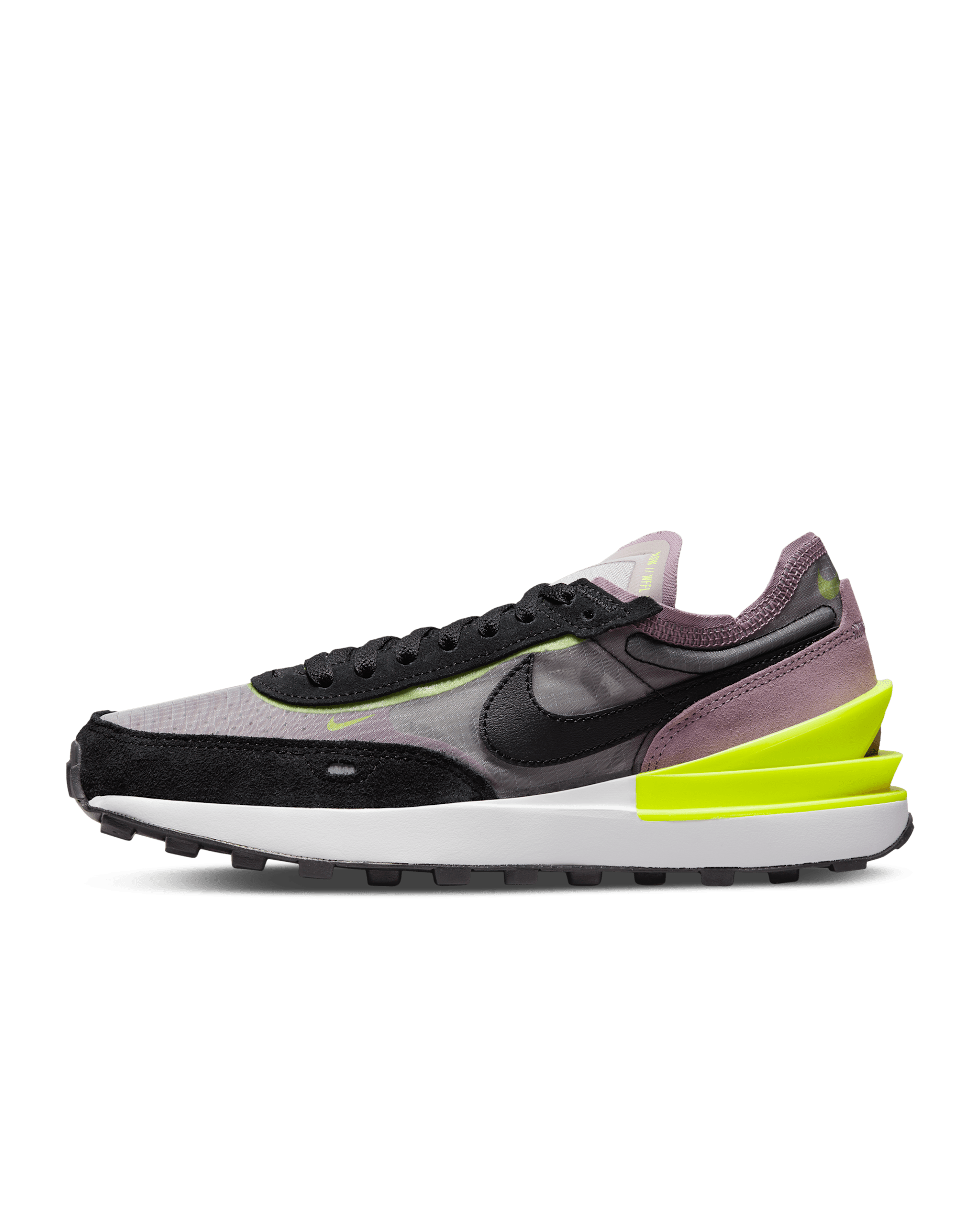 Nike Waffle One 女鞋 - Amethyst Wave/Amethyst Ash/Volt/黑色