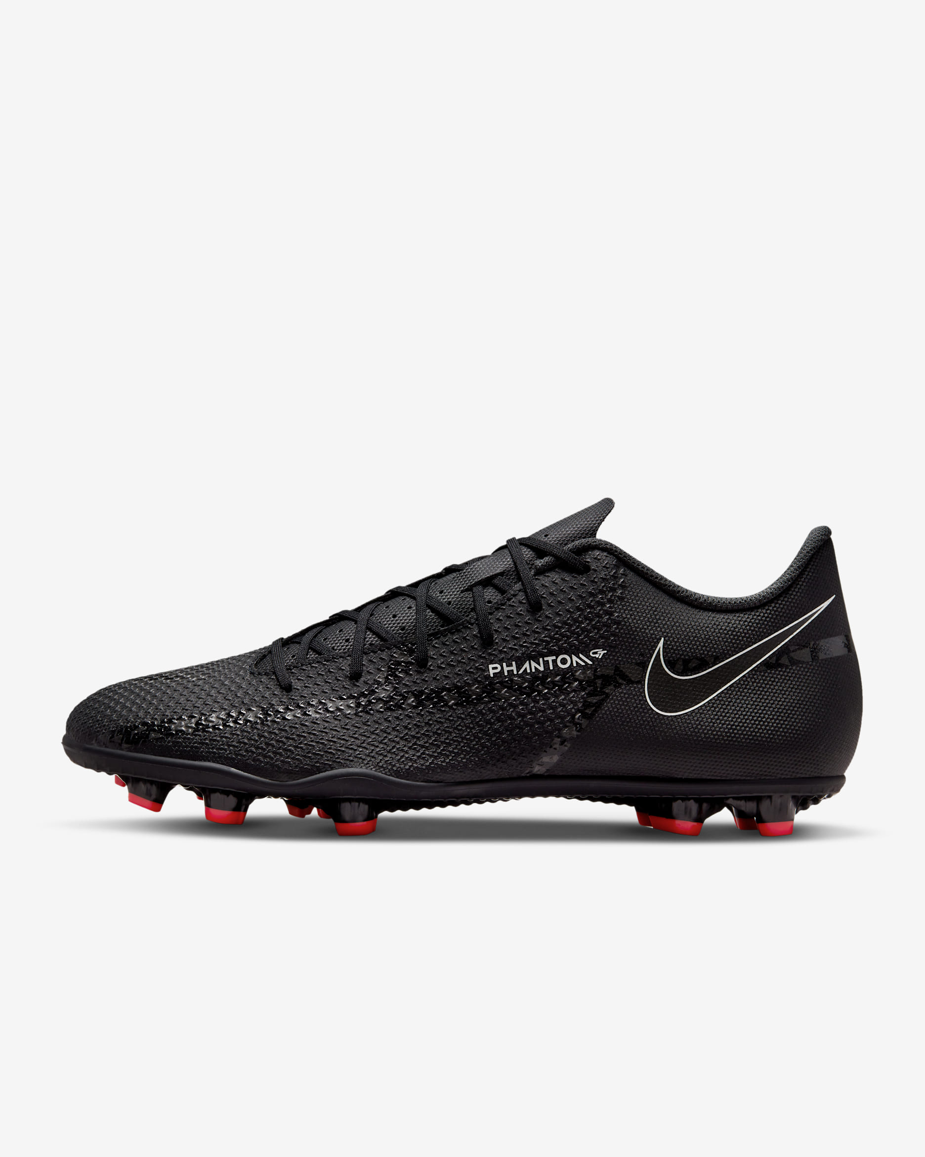 Scarpa da calcio multiterreno Nike Phantom GT2 Club MG - Nero/Bright Crimson/Summit White