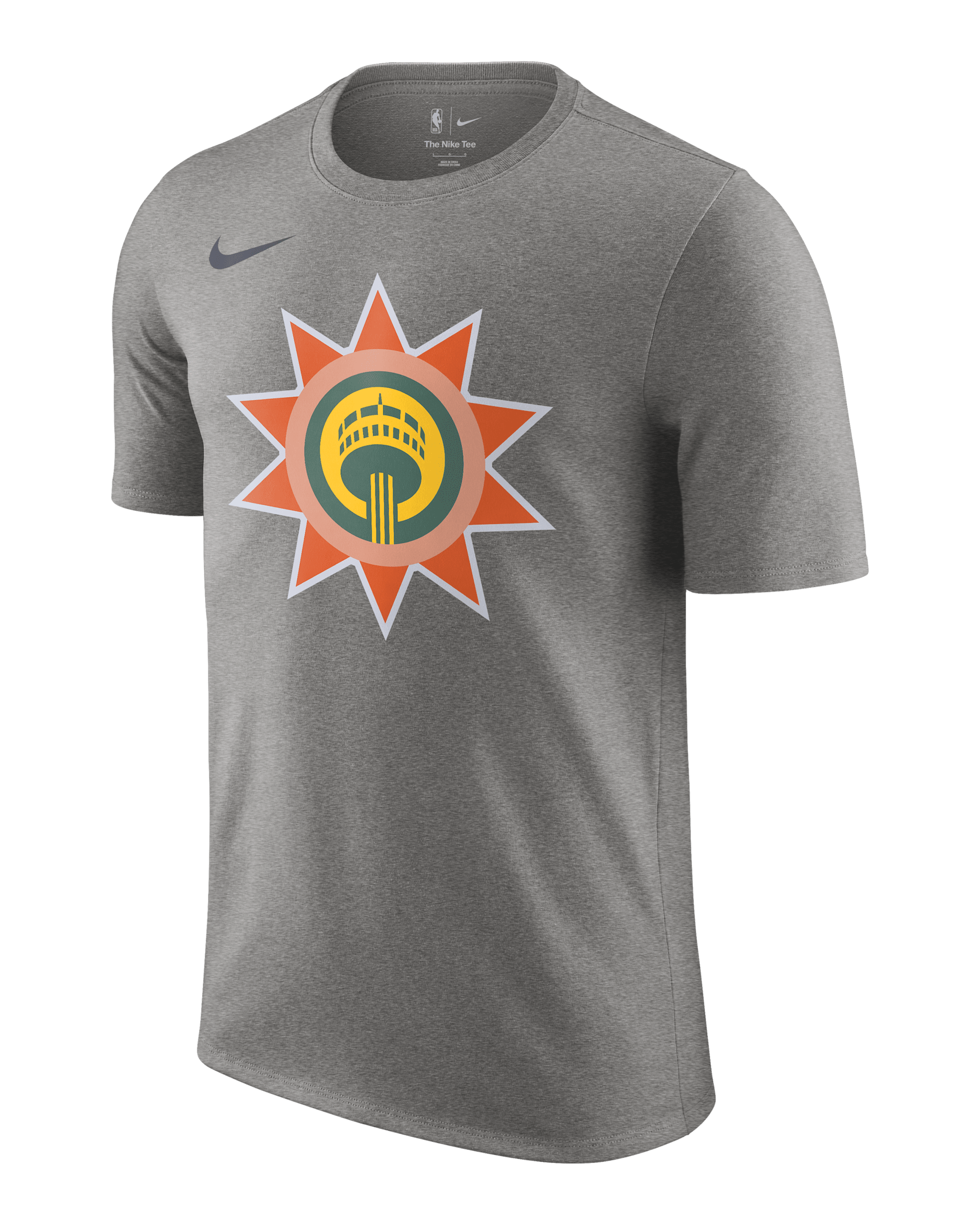 San Antonio Spurs Essential City Edition Men's Nike NBA T-Shirt - Dark Grey Heather