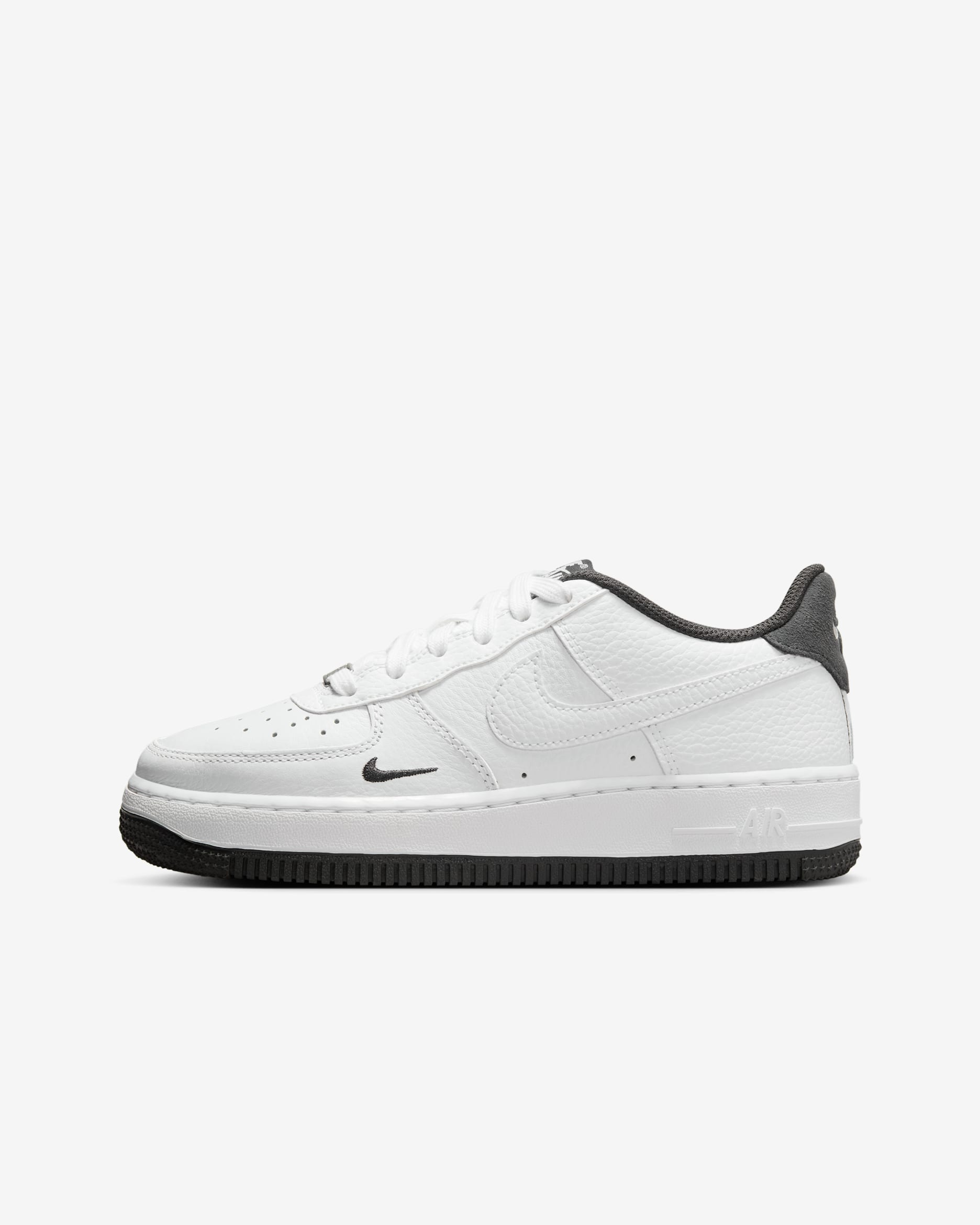 Nike Air Force 1 LV8 sko til store barn - Hvit/Anthracite/Hvit