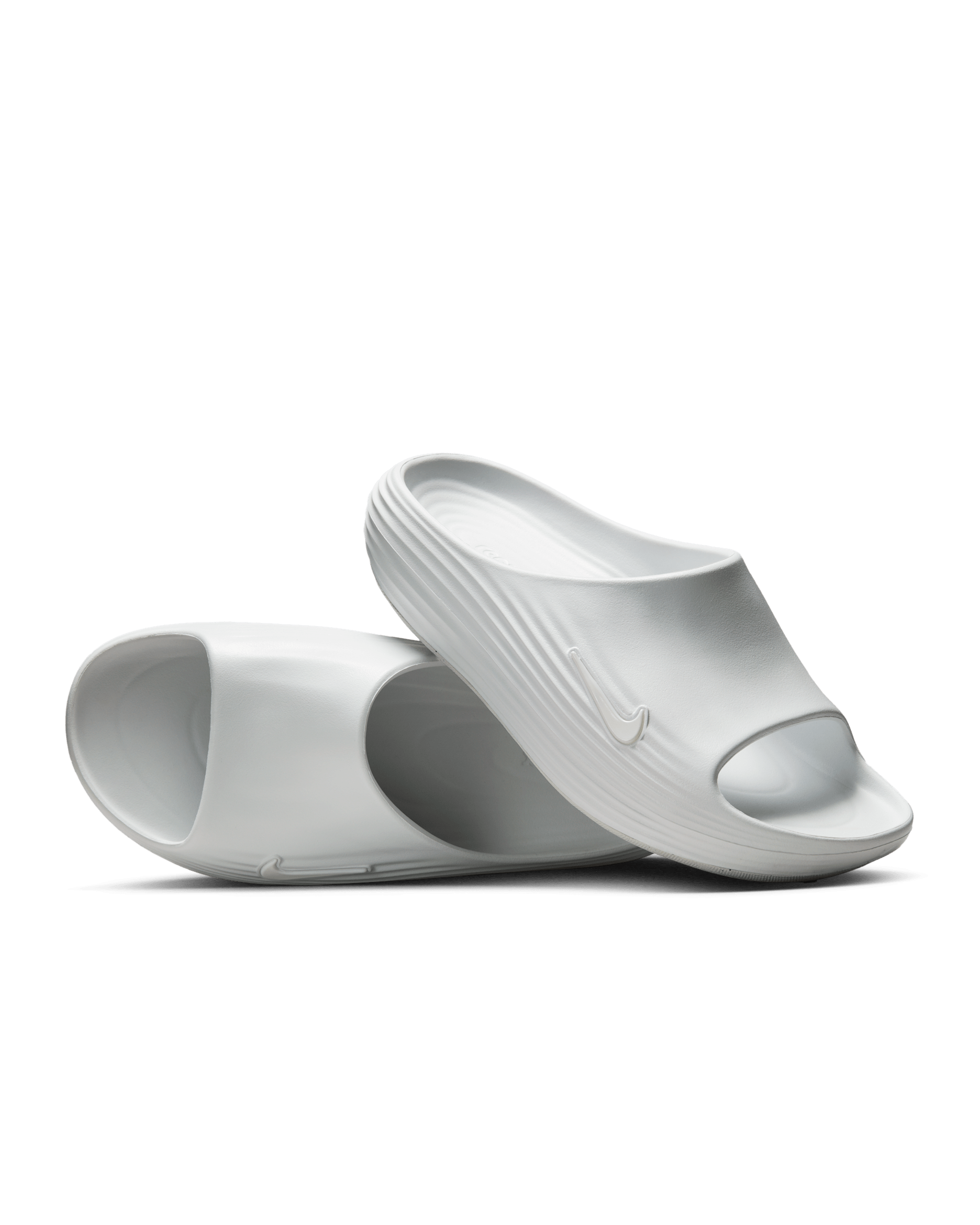 Nike ReactX Rejuven8 Men's Slides - Summit White/Summit White/Summit White