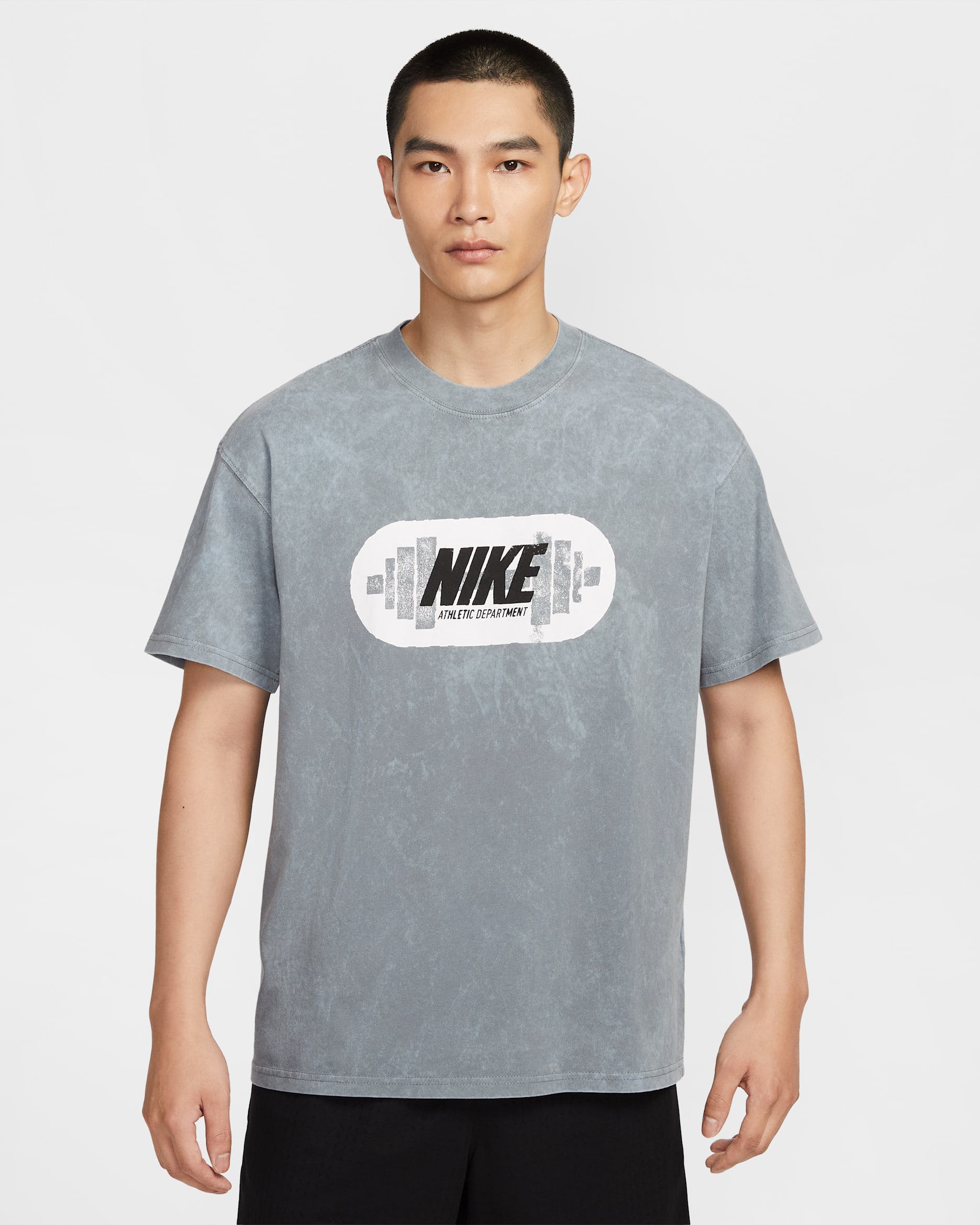 ナイキ メンズ マックス90 トレーニング Tシャツ - スモークグレー