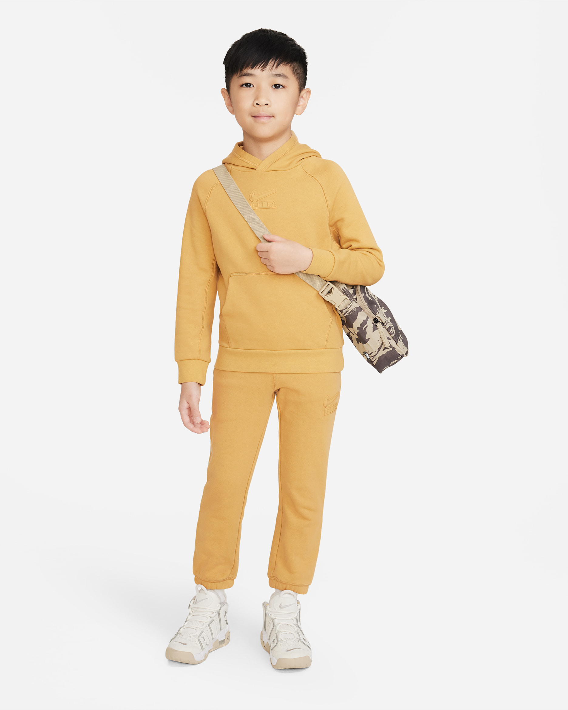 Nike Sportswear Air Pullover and Pants Set für jüngere Kinder - Wheat Gold