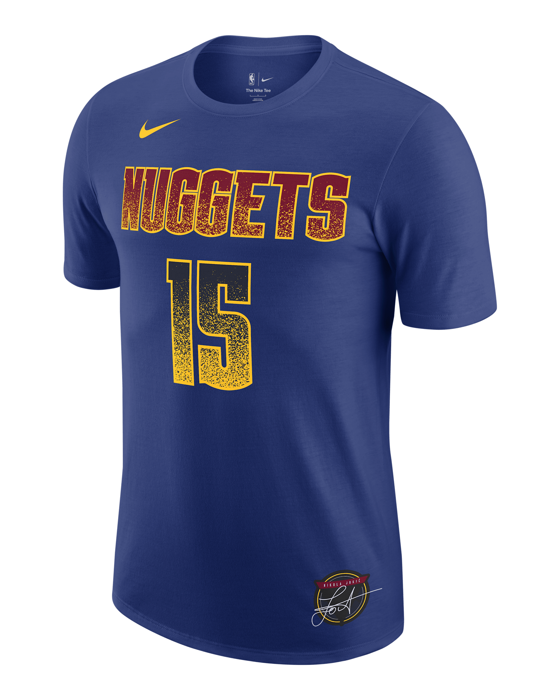 Nikola Jokić Denver Nuggets Select Series Men's Nike NBA T-Shirt - Rush Blue