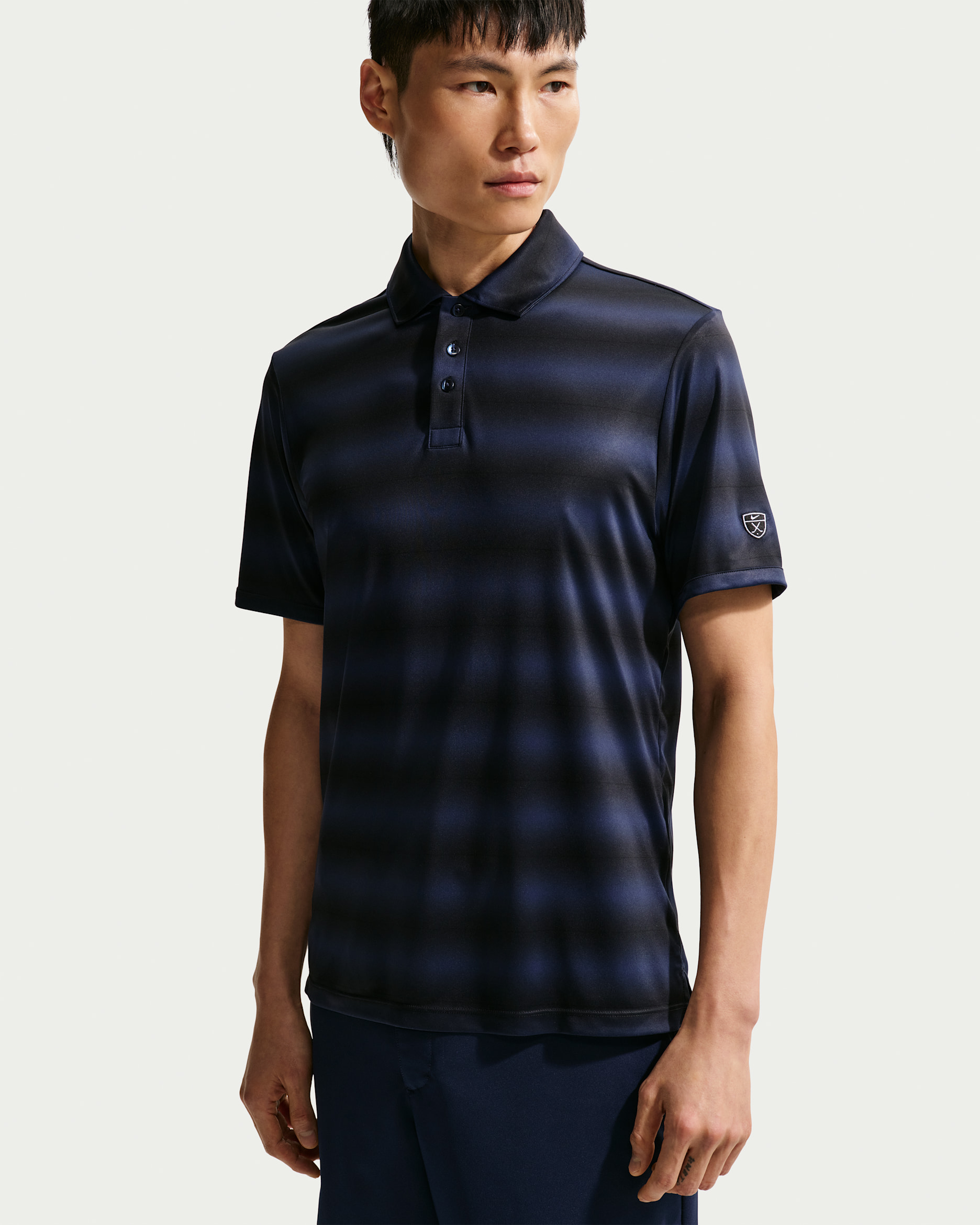 나이키 파 남성 드라이 핏 폴로 - 칼리지 네이비