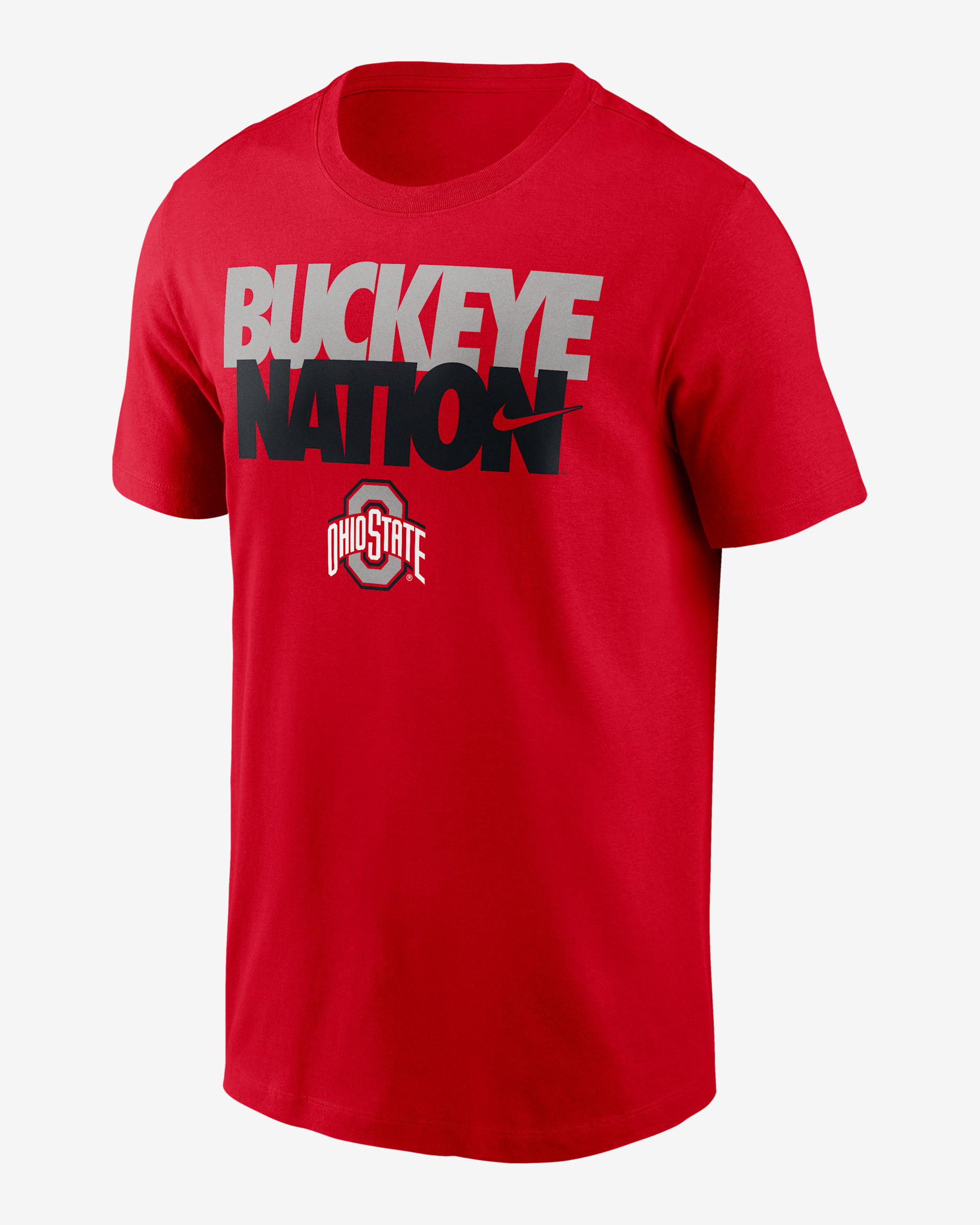 Ohio State Campus Local Madness Men's Nike College T-Shirt - Scarlet