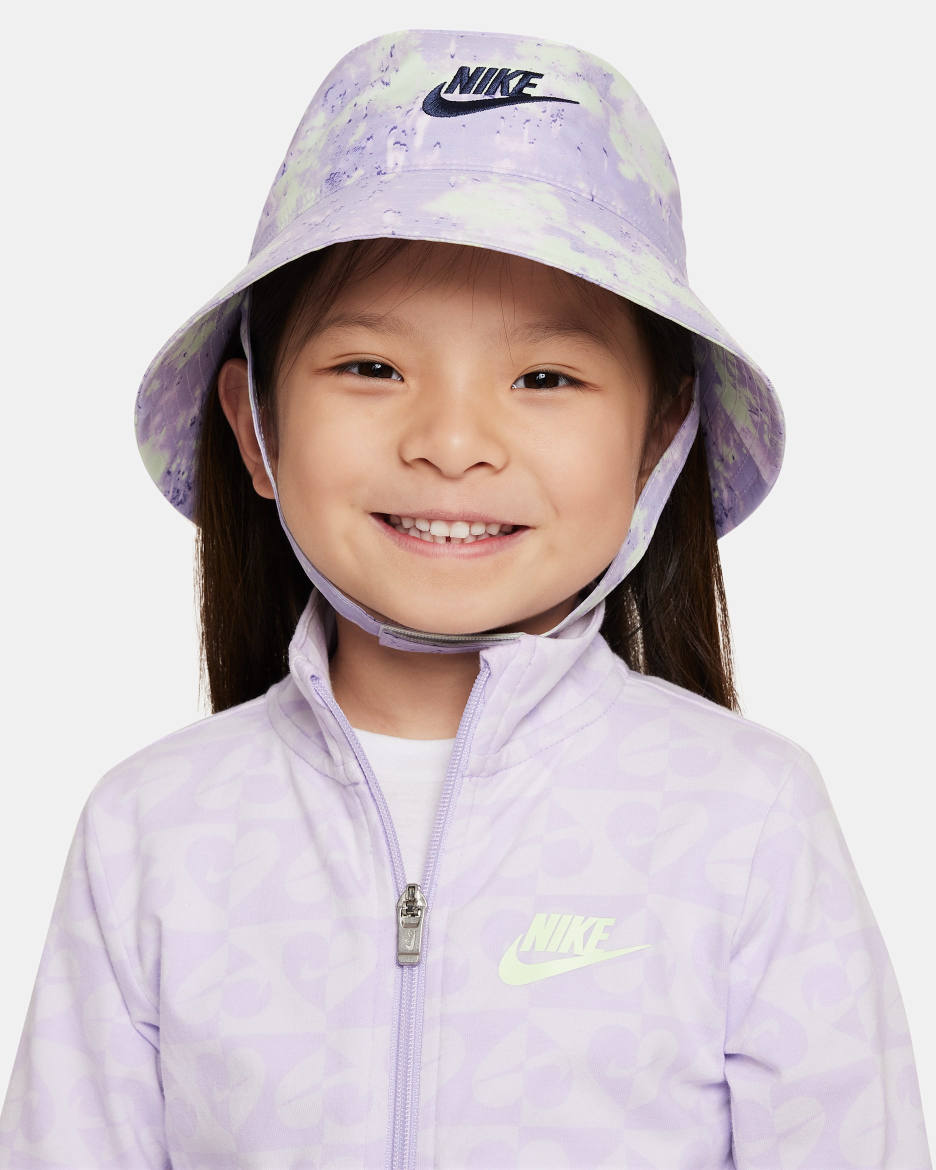 Nike Futura UPF 40+ Toddler Bucket Hat - Light Purple