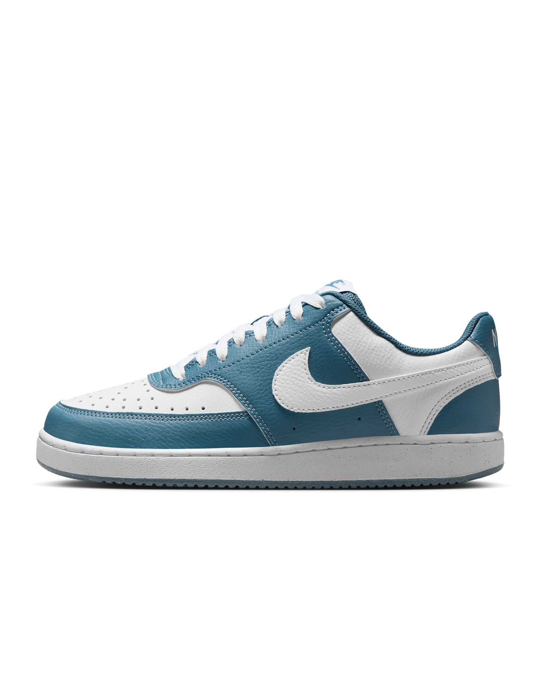 ナイキ コート ビジョン LOW ネクスト ネイチャー ウィメンズシューズ - ホワイト/スモーキーブルー