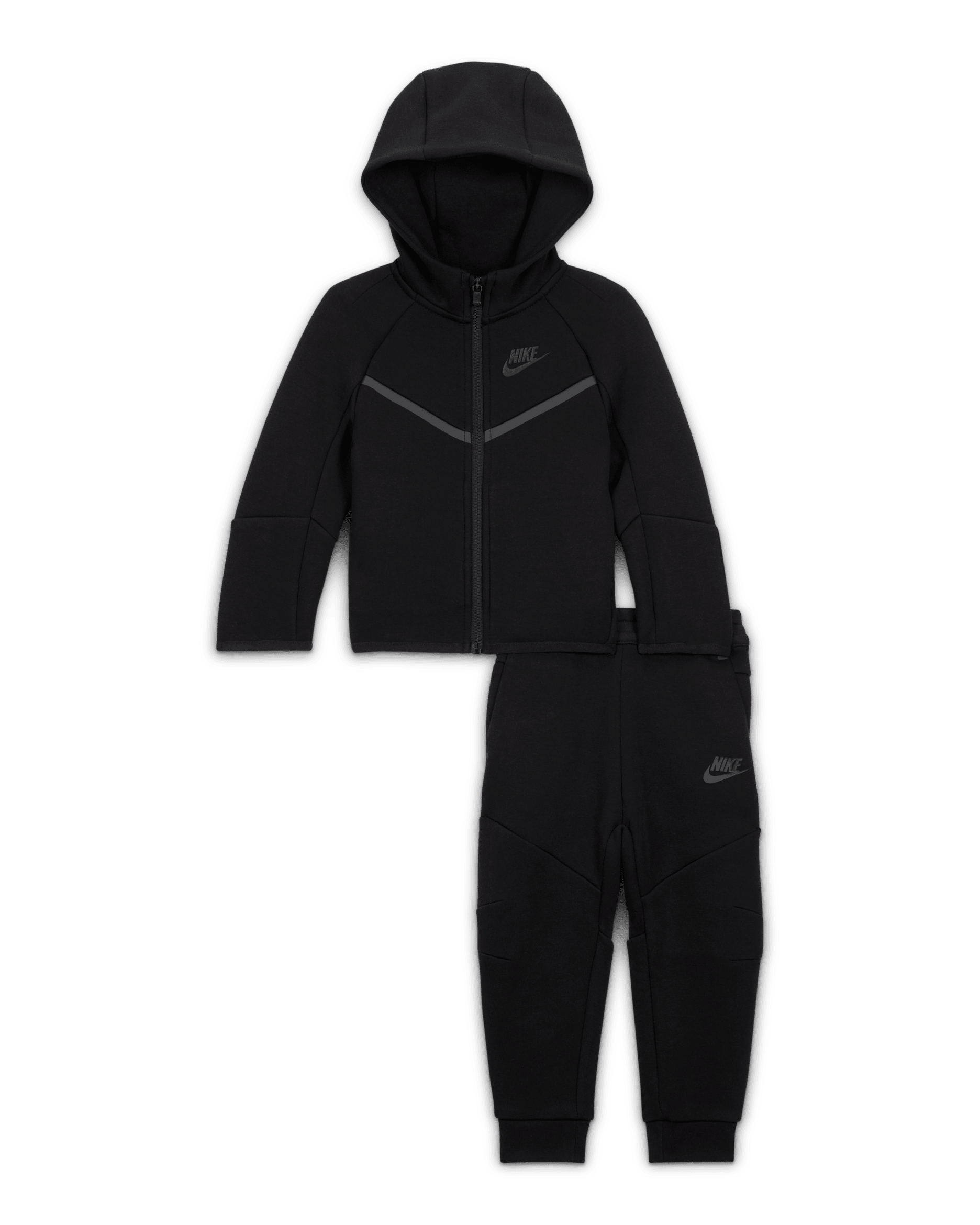 Nike Sportswear Baby Tech Fleece 2-Piece Full-Zip Set - Black