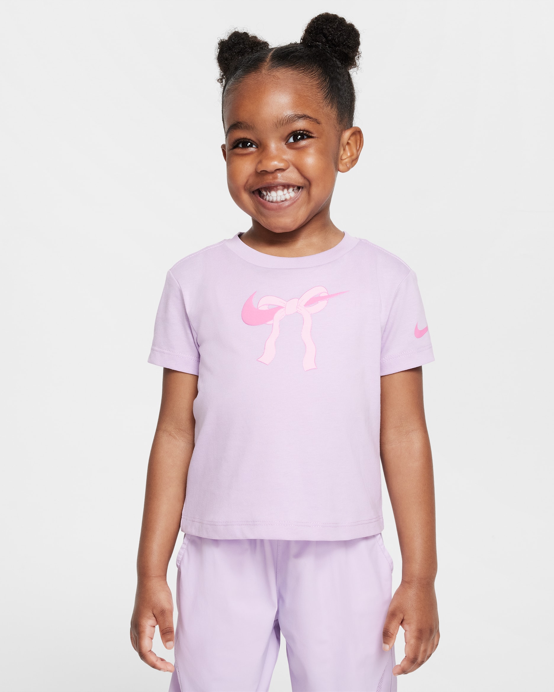 Playera Swoosh Ribbon infantil Nike - Muñeca