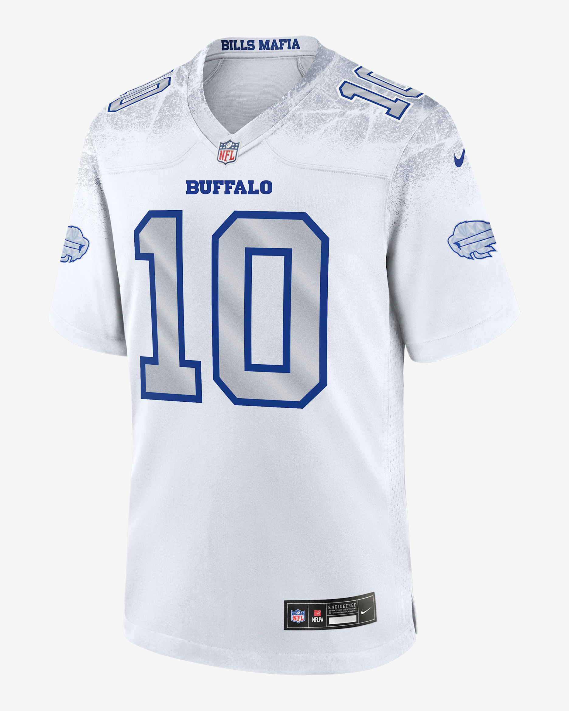 Khalil Shakir Buffalo Bills Rivalries Collection Men’s Nike NFL Game Jersey - White