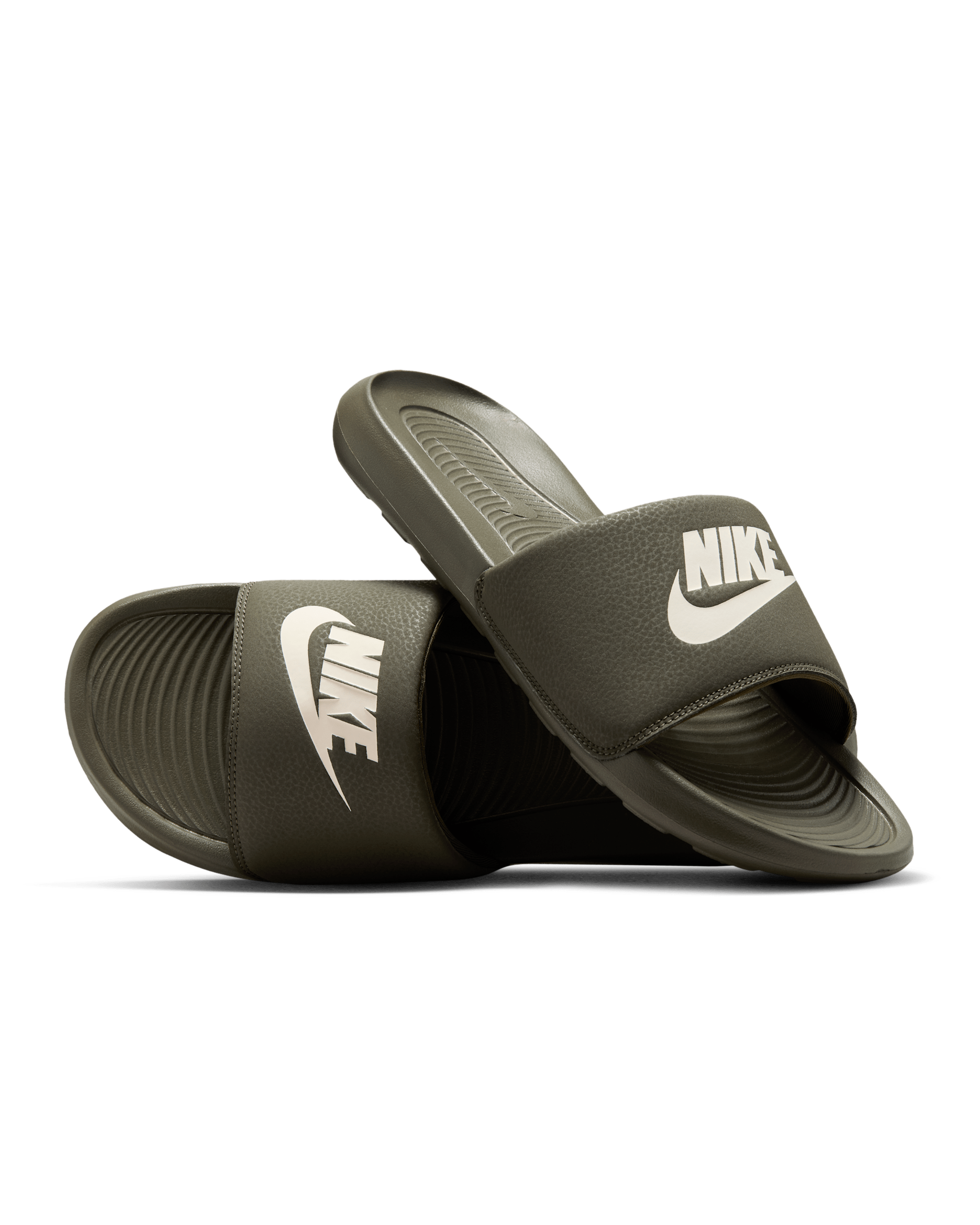Chanclas para hombre Nike Victori One - Caqui militar/Caqui militar/Vela