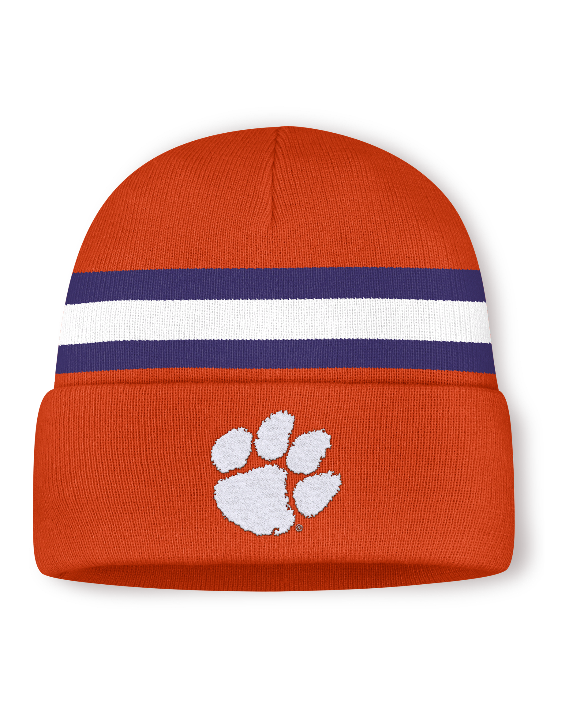 Clemson Primetime Utility Campus Men's Nike College Cuffed Beanie - Orange