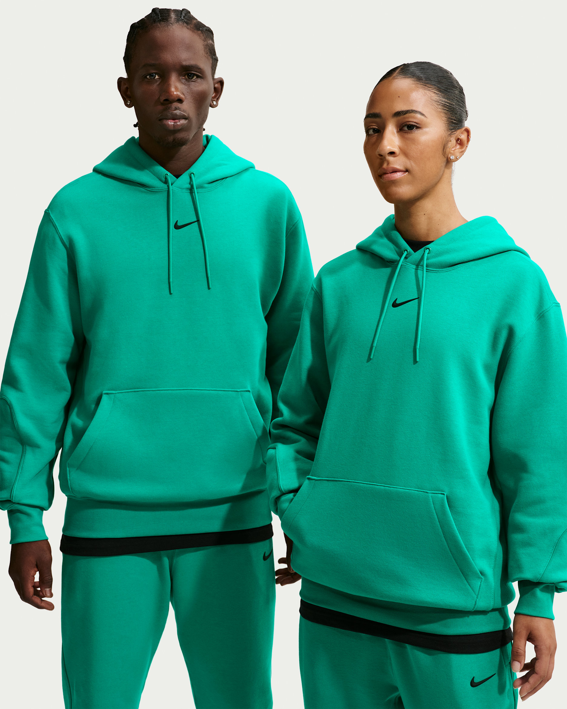 Sudadera con gorro CS de tejido Fleece NOCTA 2 - Verde Neptuno/Verde Neptuno/Negro