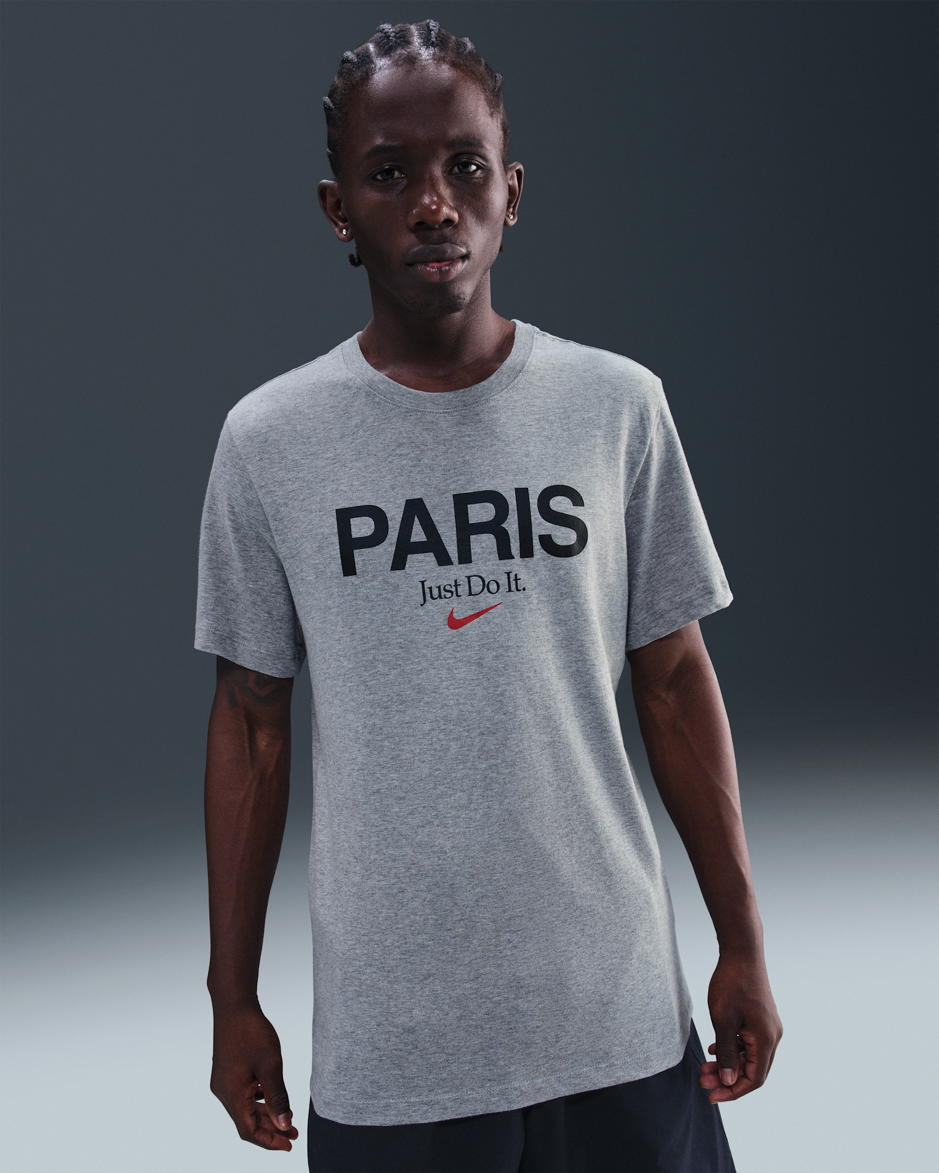 Nike Sportswear Men's T-Shirt - Dark Grey Heather