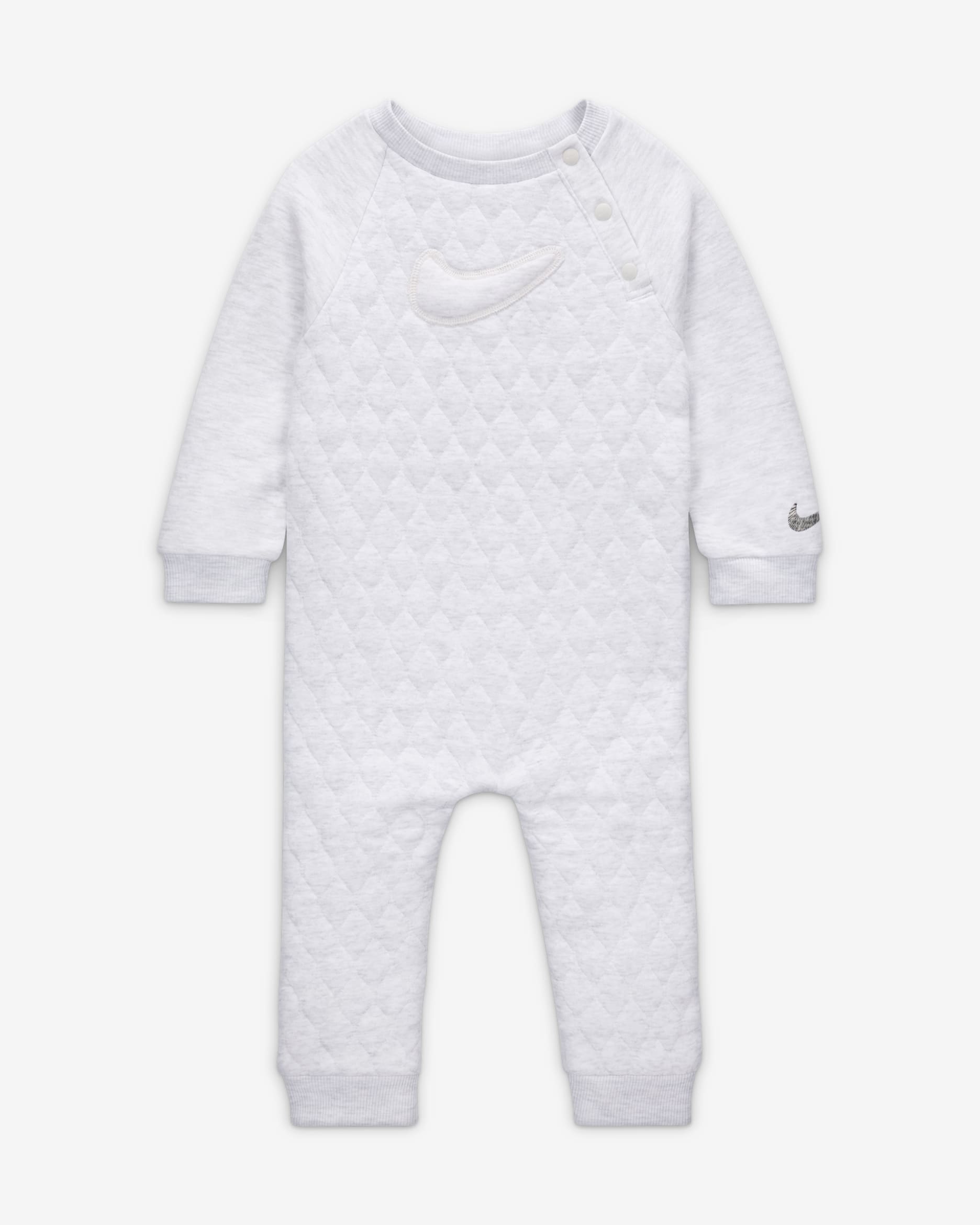 ナイキ レディー、セット!ベビーカバーオール - バーチヘザー