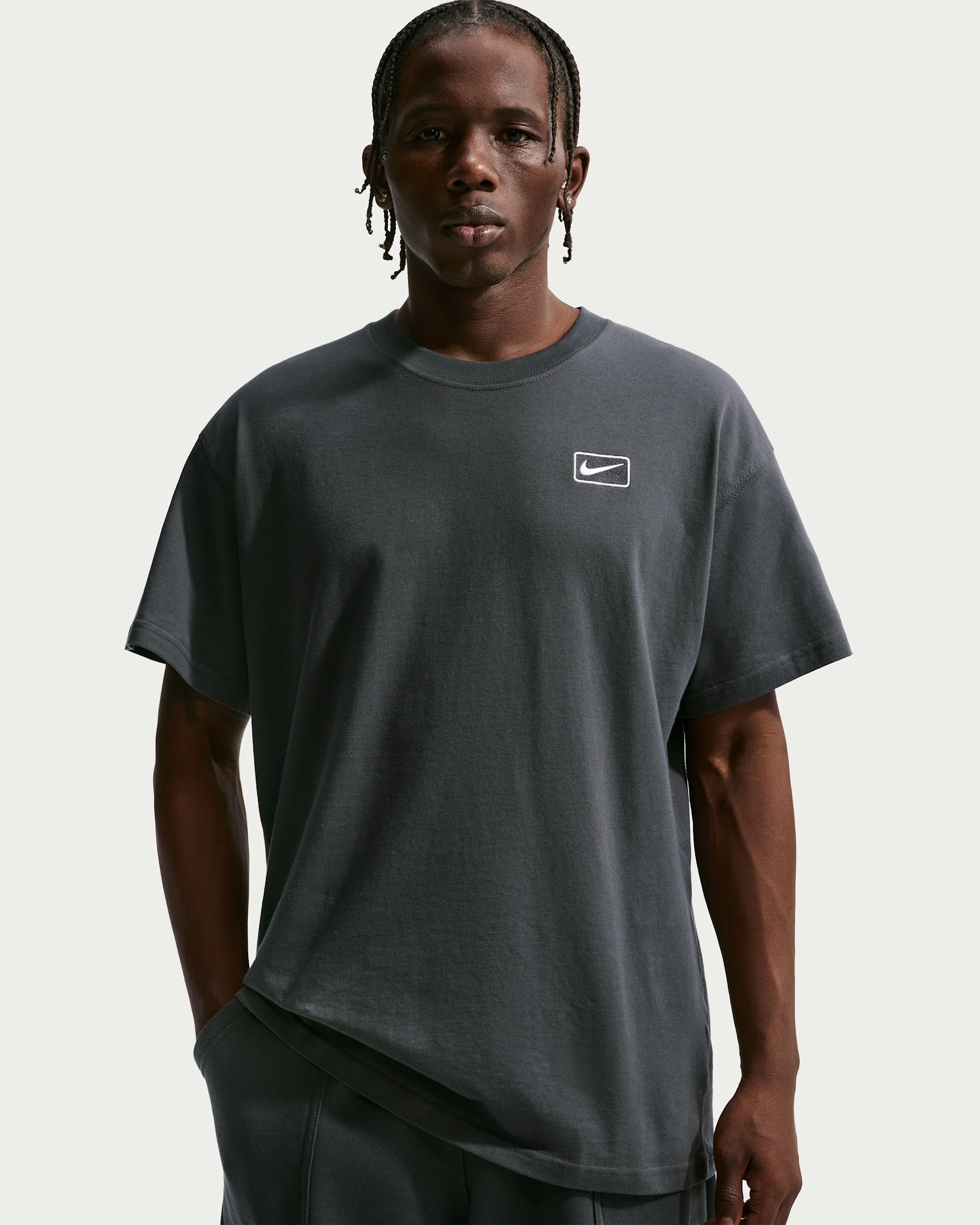T-shirt con grafica a manica corta Nike Sportswear – Uomo - Antracite