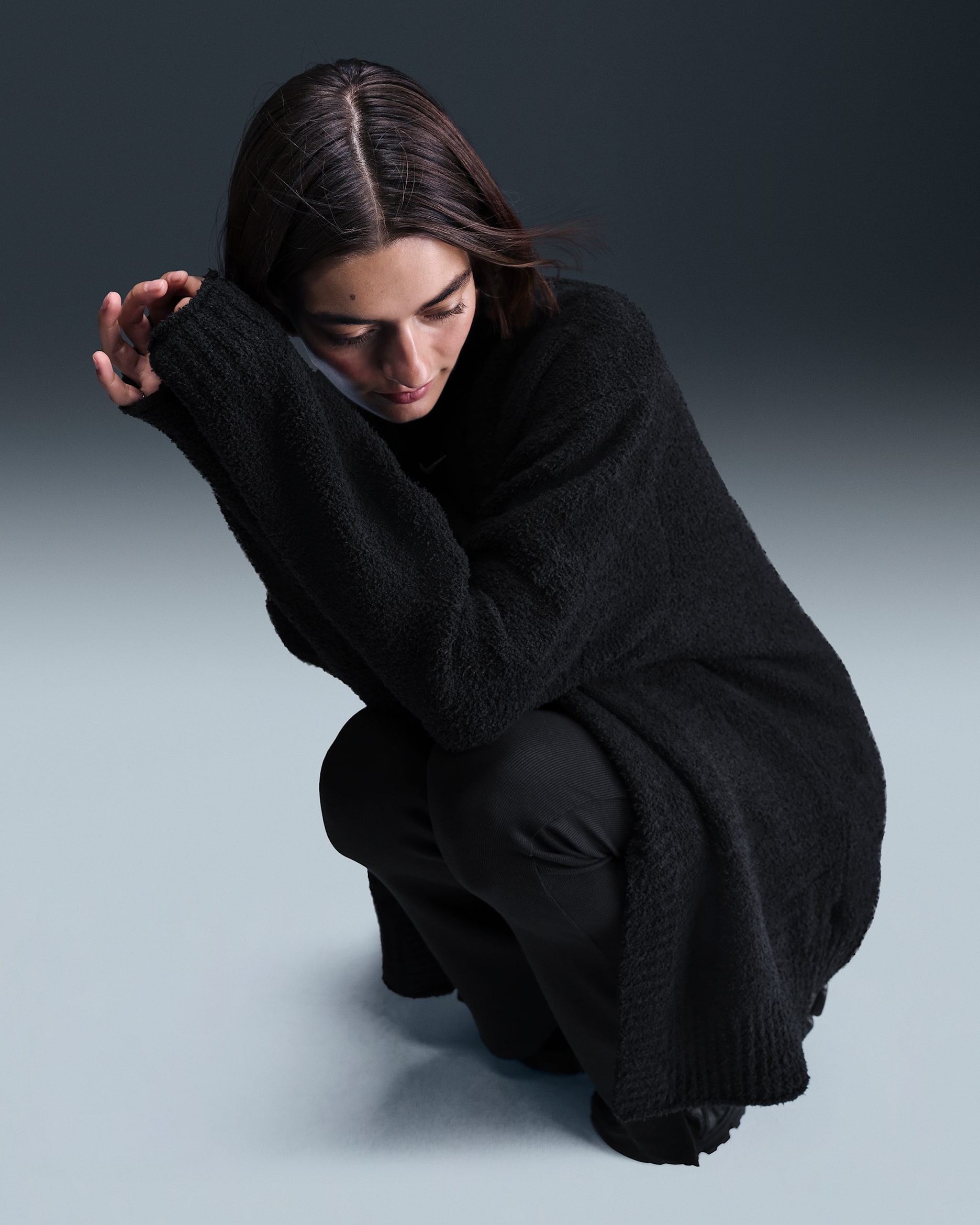 Nike Sportswear Phoenix Cozy Bouclé Women's Oversized Knit Cardigan