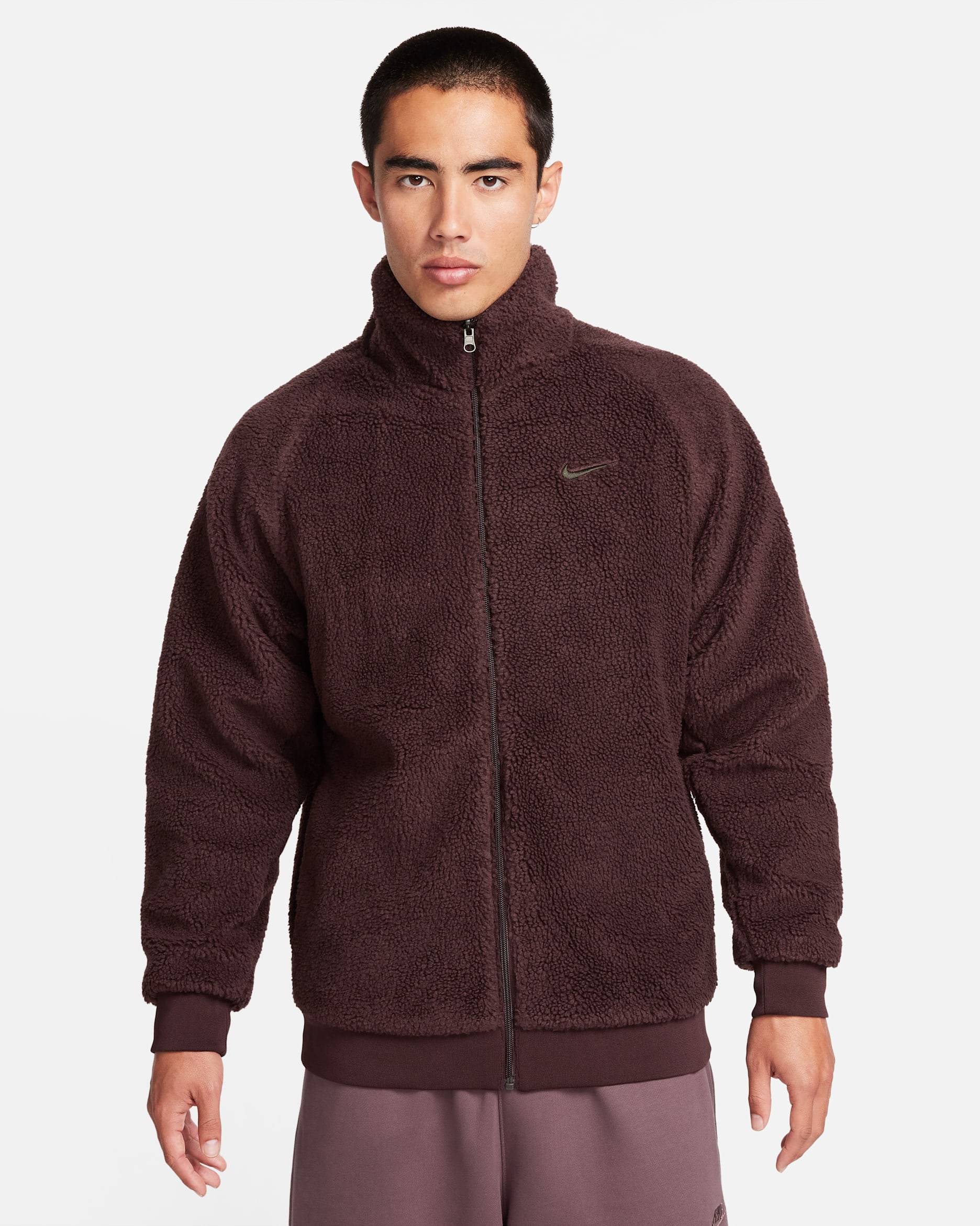 ナイキ スポーツウェア メンズ リバーシブル ジャケット - アース/アース/セコイア