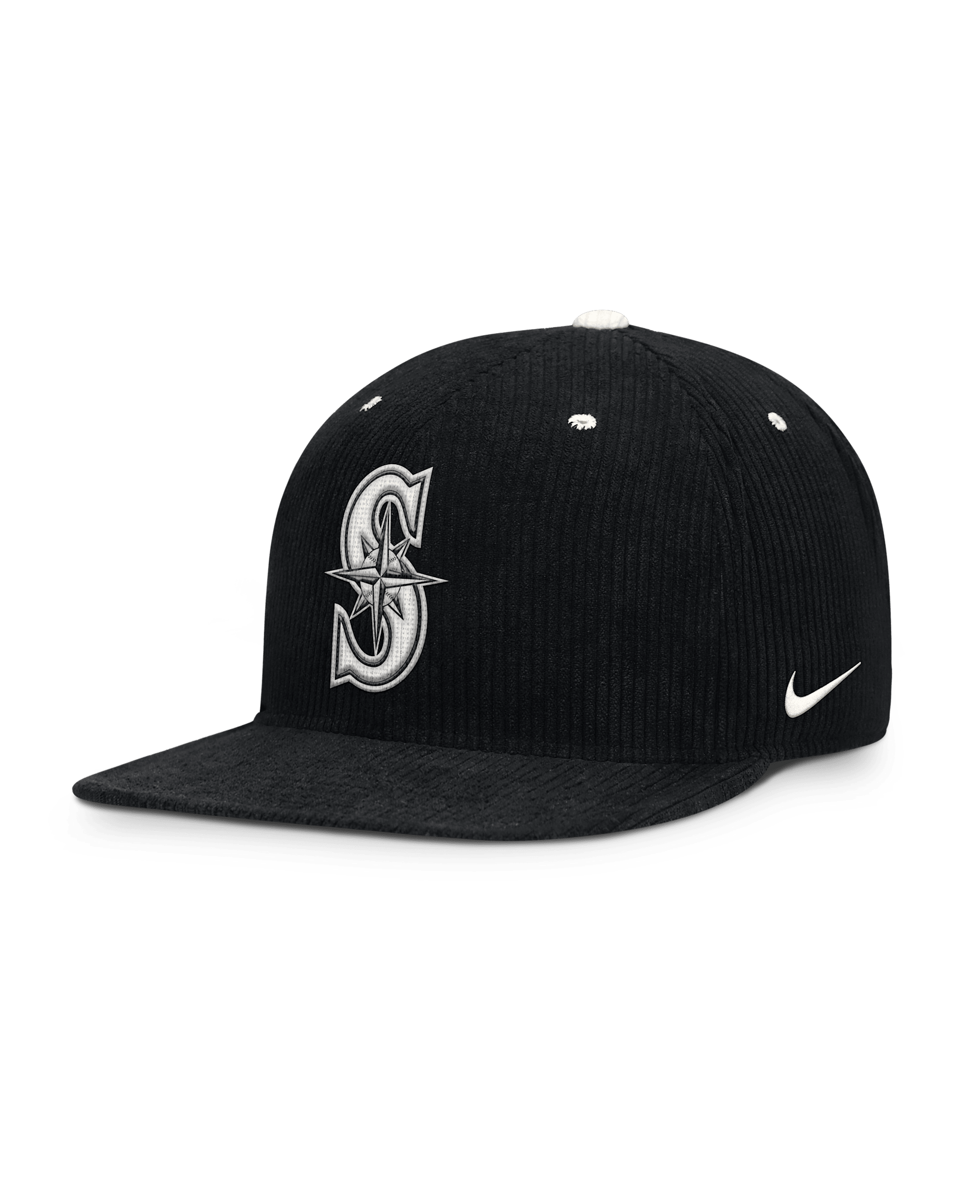 Seattle Mariners Pro Men's Nike MLB Adjustable Hat - Black