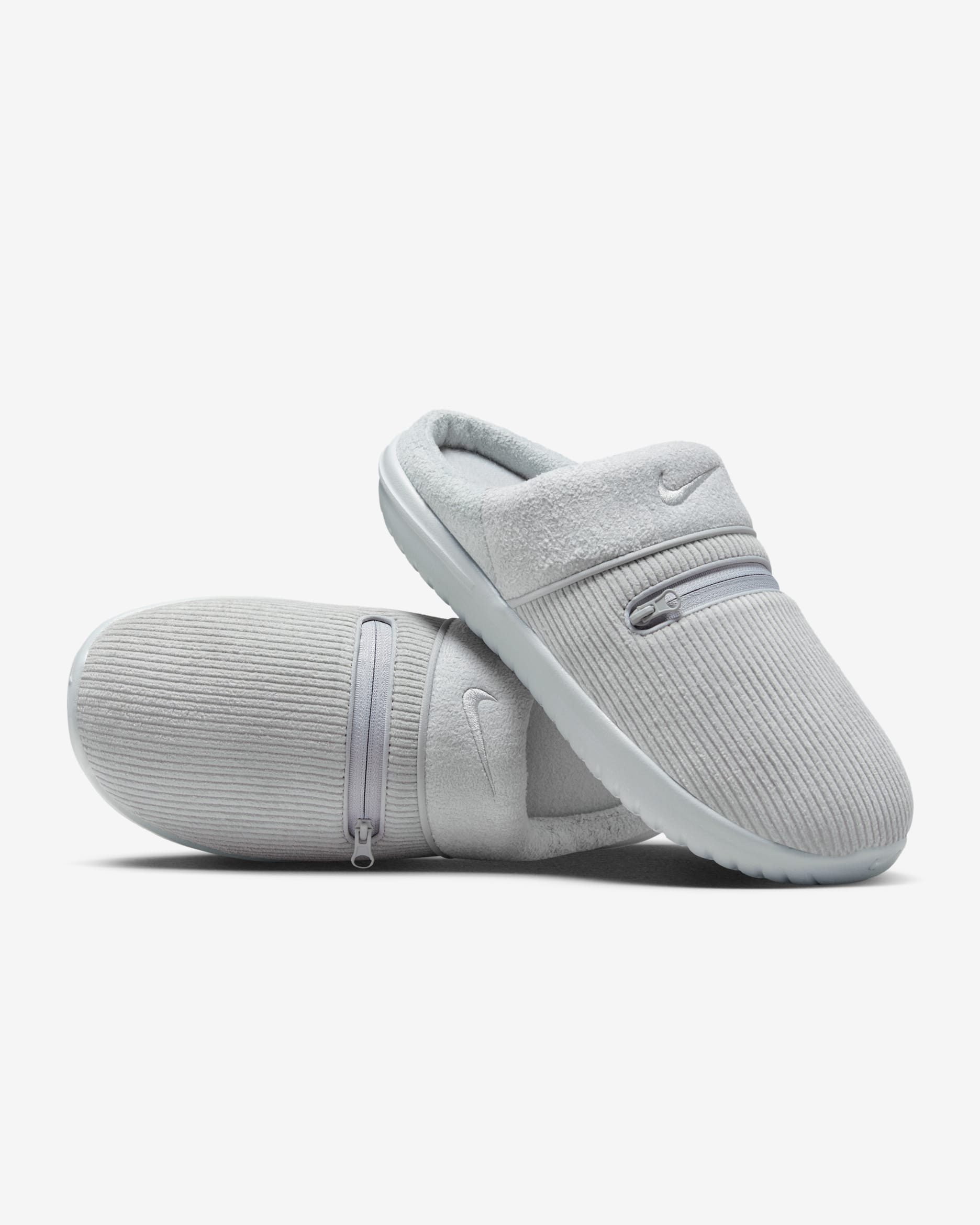 Nike Burrow Men's Slippers - Light Smoke Grey/Light Smoke Grey