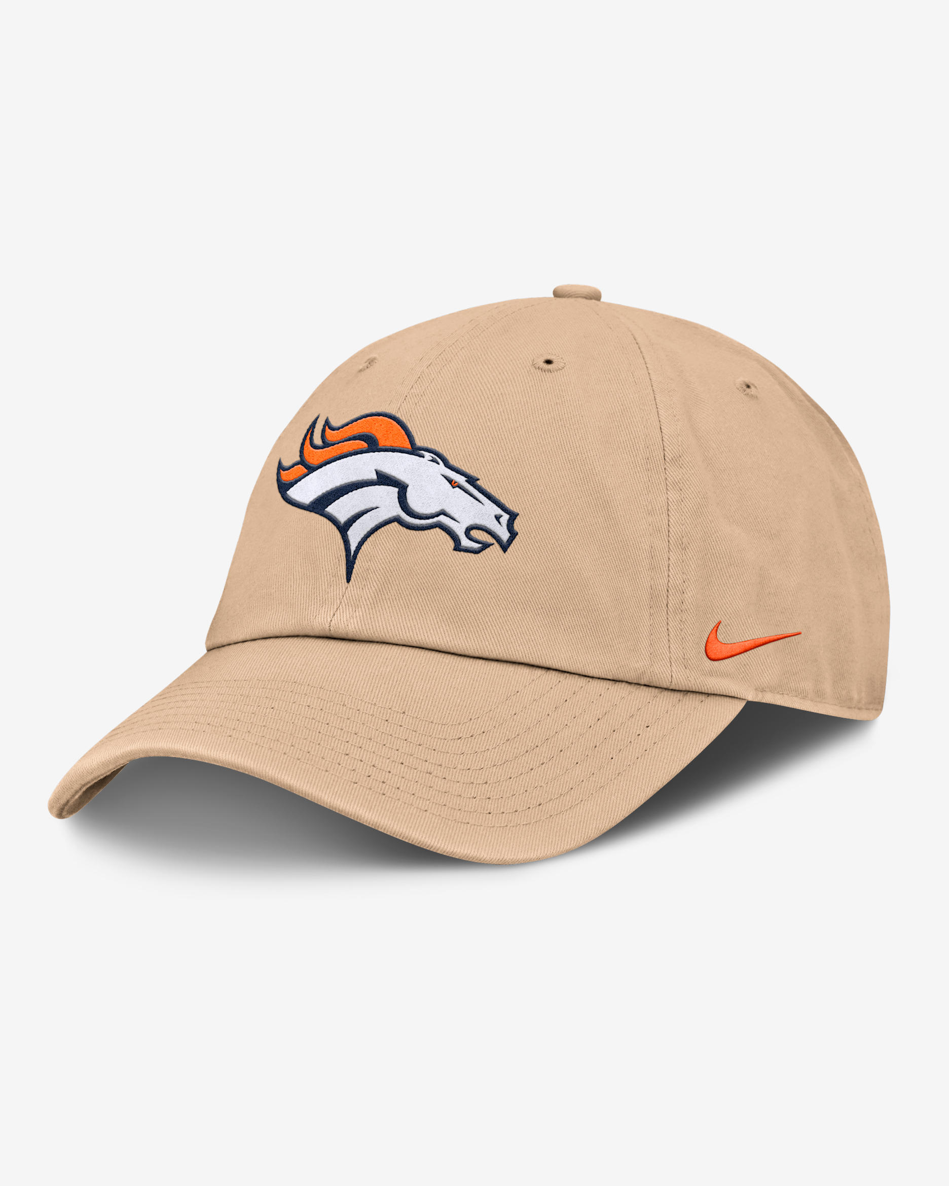 Gorra ajustable Nike Dri-FIT de la NFL para hombre Denver Broncos Club - Desierto