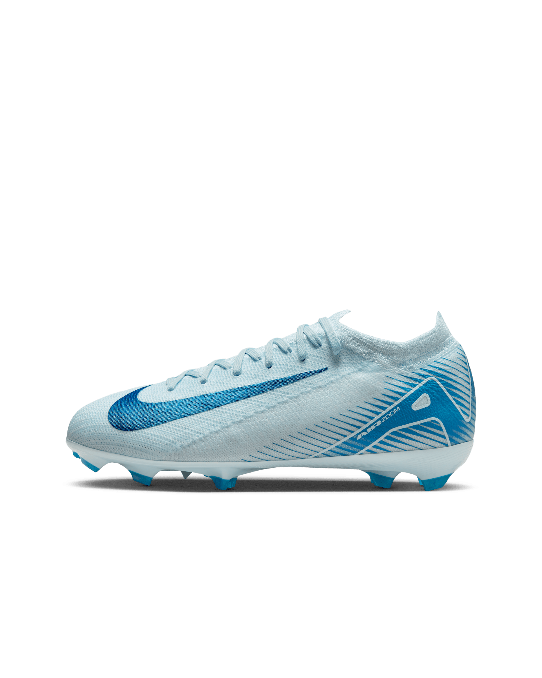 Nike Jr. Mercurial Vapor 16 Pro Botes de futbol per a terreny ferm de perfil baix - Nen/a i nen/a petit/a - Glacier Blue/Blue Orbit