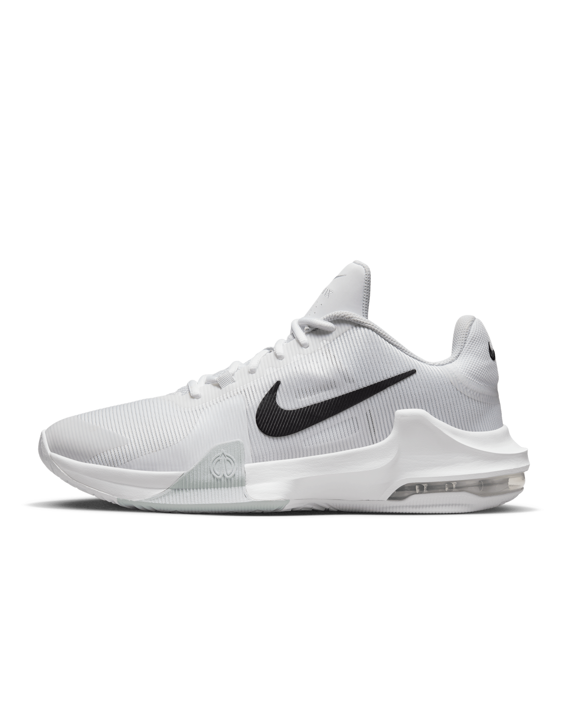 Nike Impact 4 Basketball Shoes - White/Pure Platinum/Black