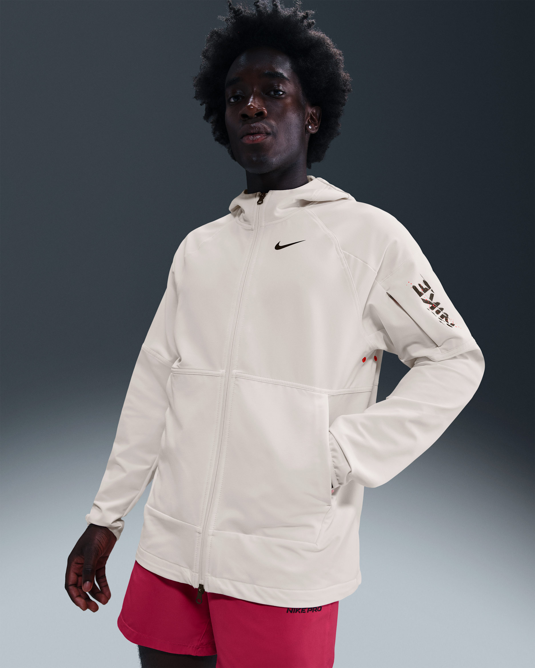 Nike Pro Men's Flex Vent Winterized Jacket - Sail